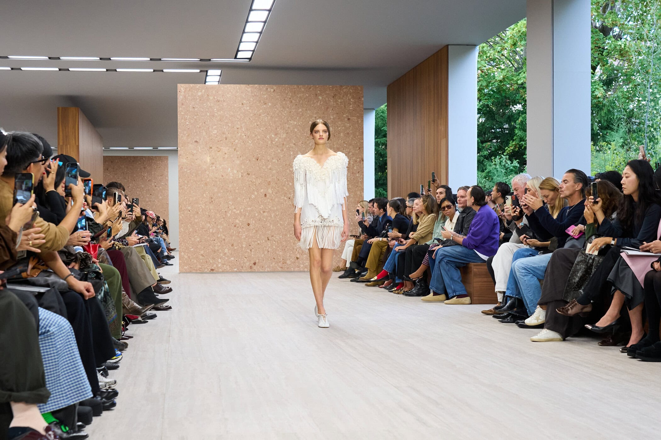 Chloe Spring 2027 Fashion Show Atmosphere