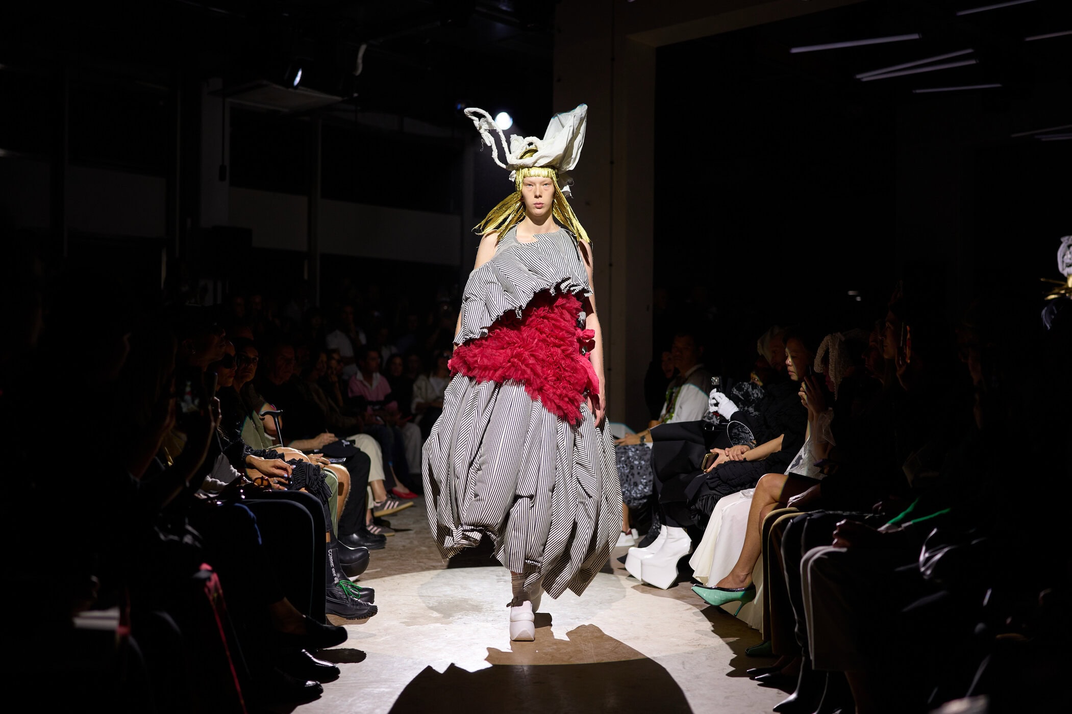 Comme Des Garcons Spring 2027 Fashion Show Atmosphere
