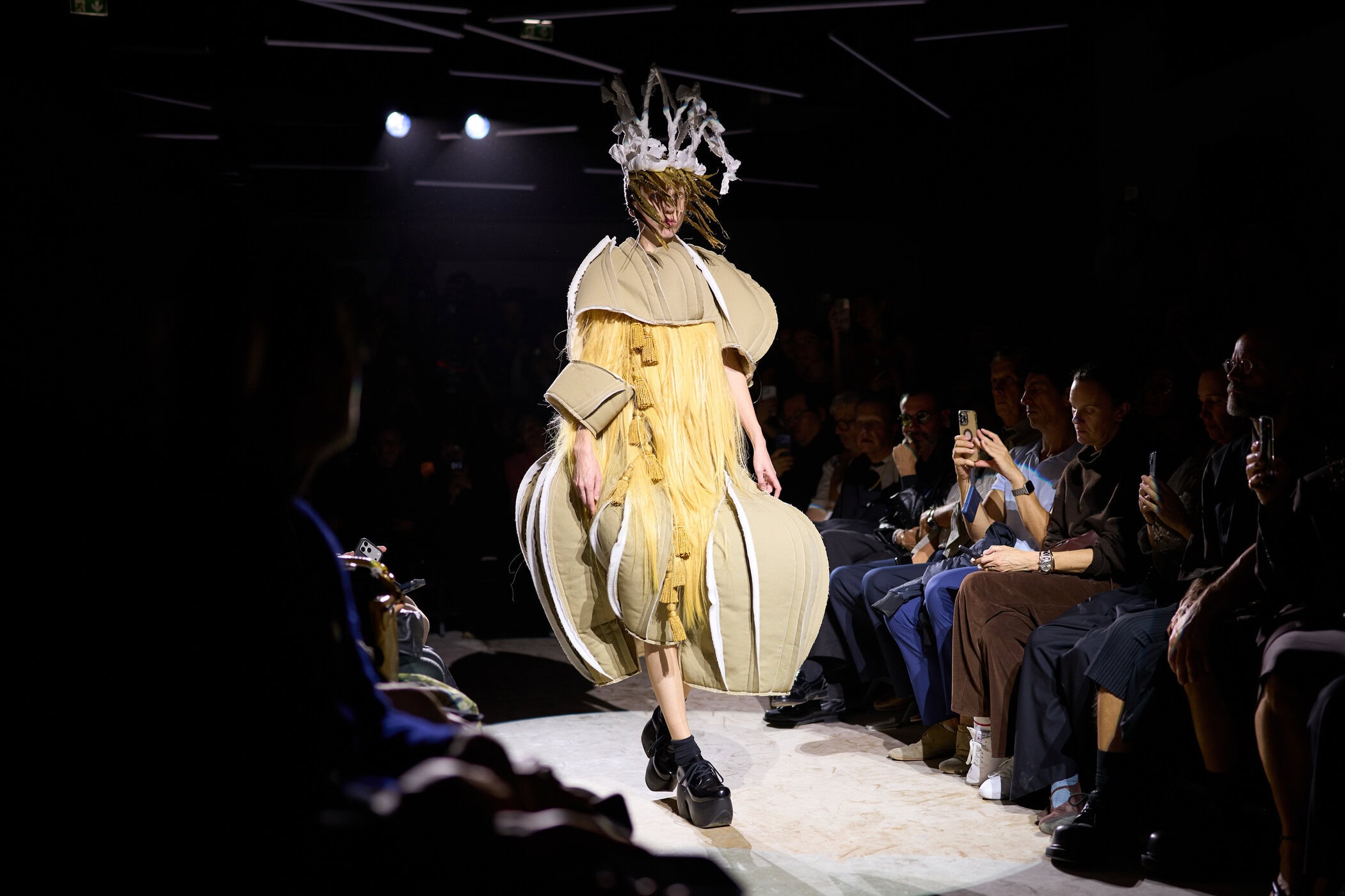 Comme Des Garcons Spring 2027 Fashion Show Atmosphere