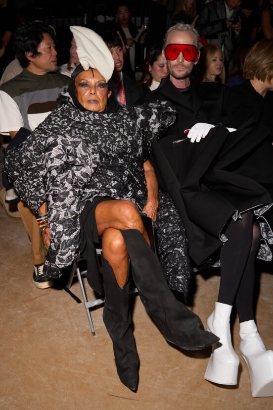 Comme Des Garcons Spring 2027 Fashion Show Front Row