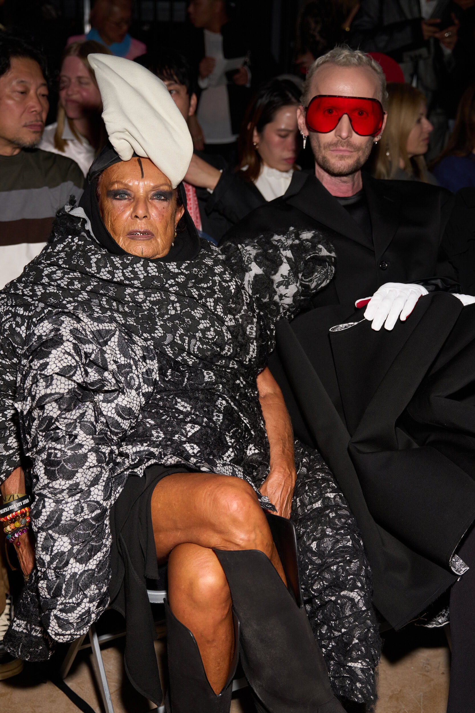 Comme Des Garcons Spring 2027 Fashion Show Front Row