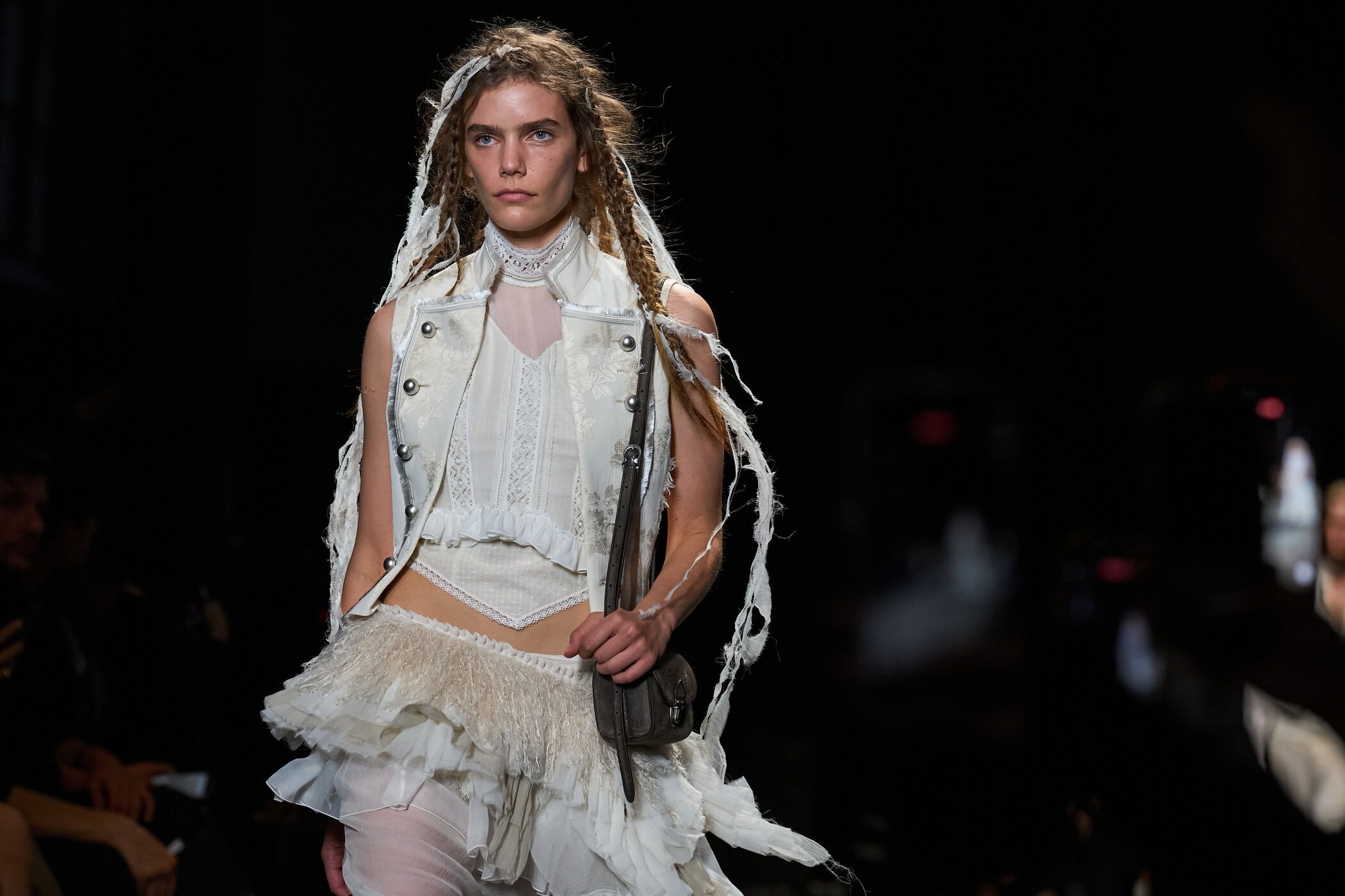 Ann Demeulemeester Spring 2027 Fashion Show Atmosphere
