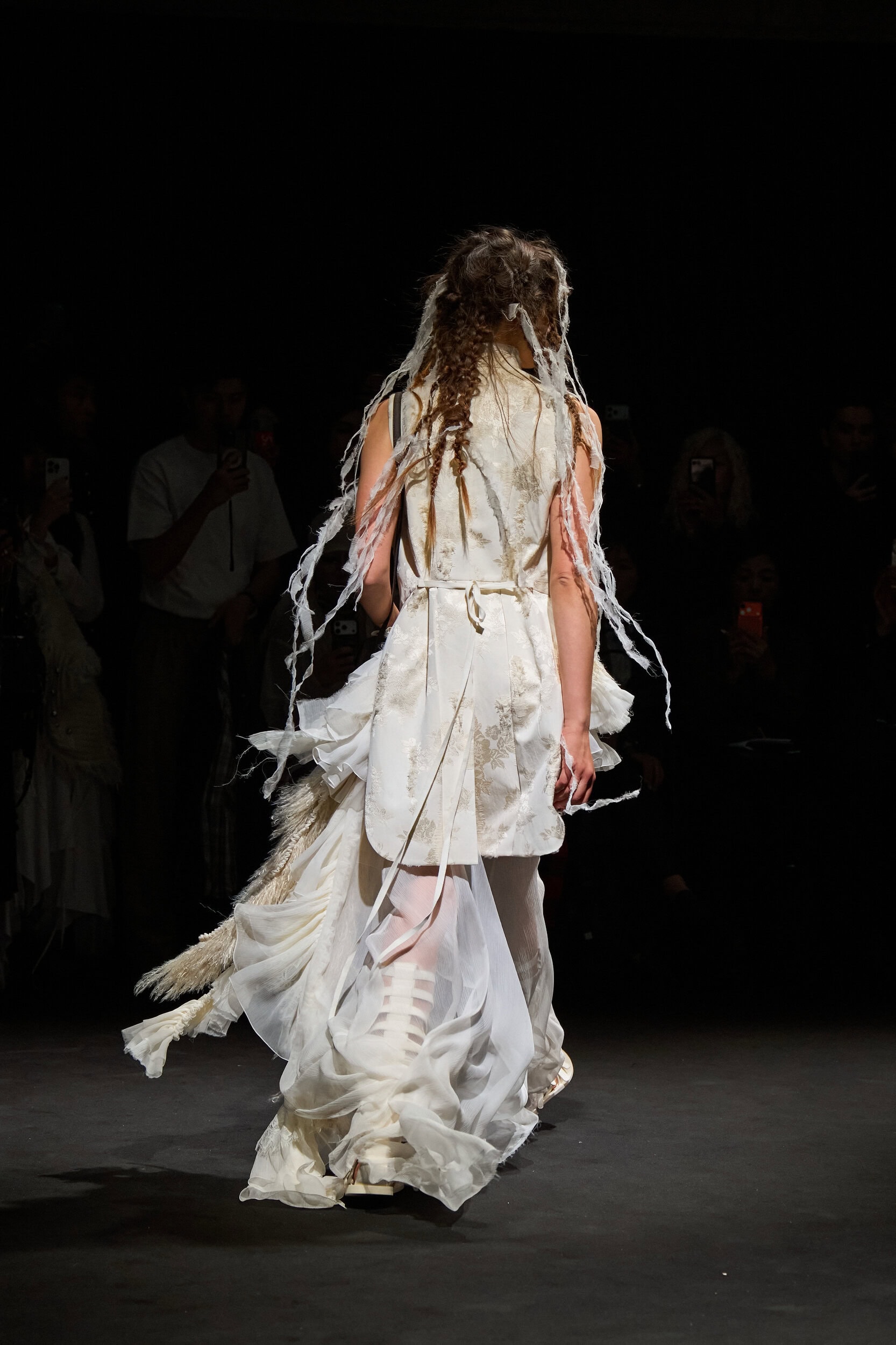 Ann Demeulemeester Spring 2027 Fashion Show Atmosphere