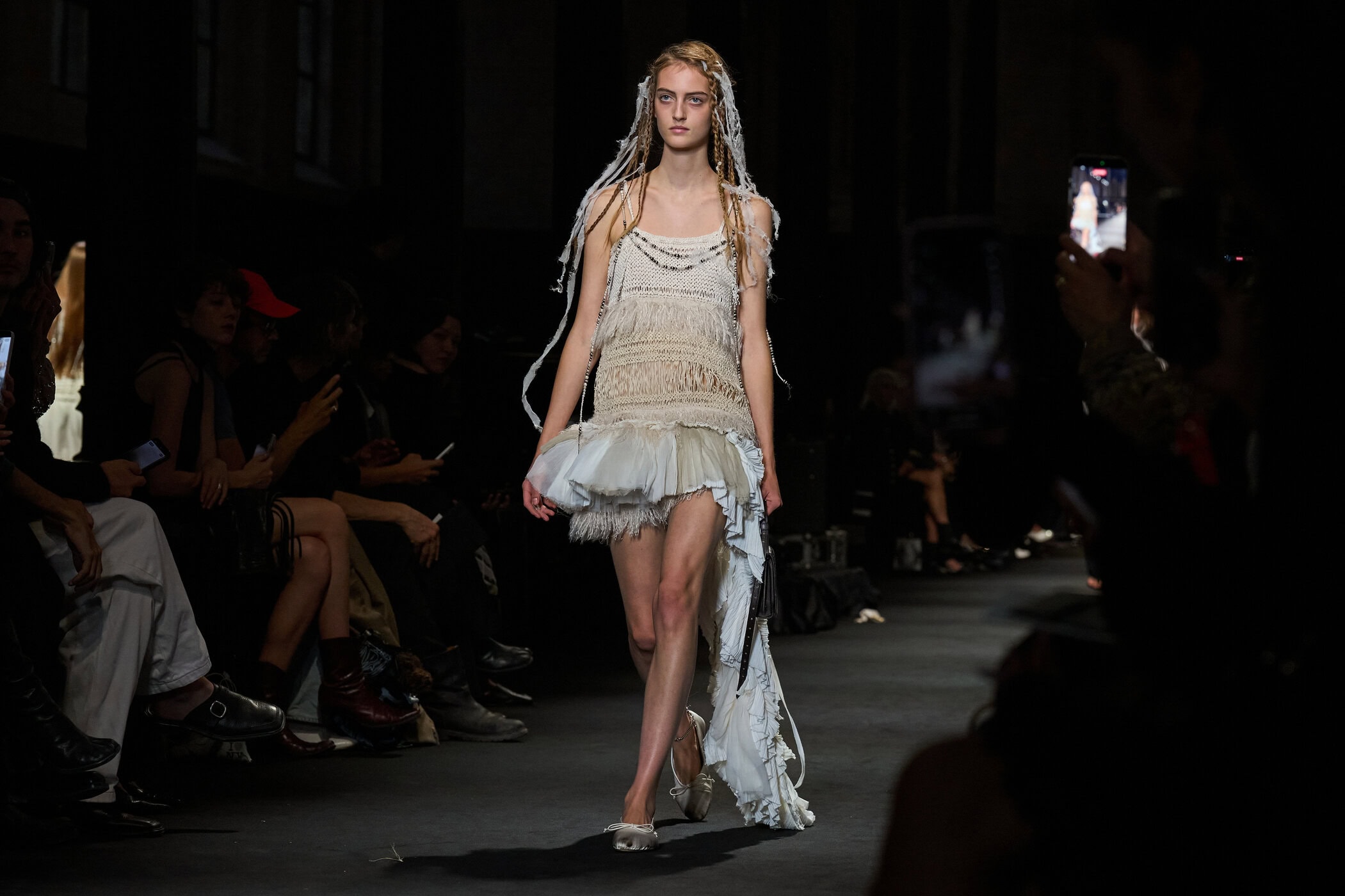 Ann Demeulemeester Spring 2027 Fashion Show Atmosphere