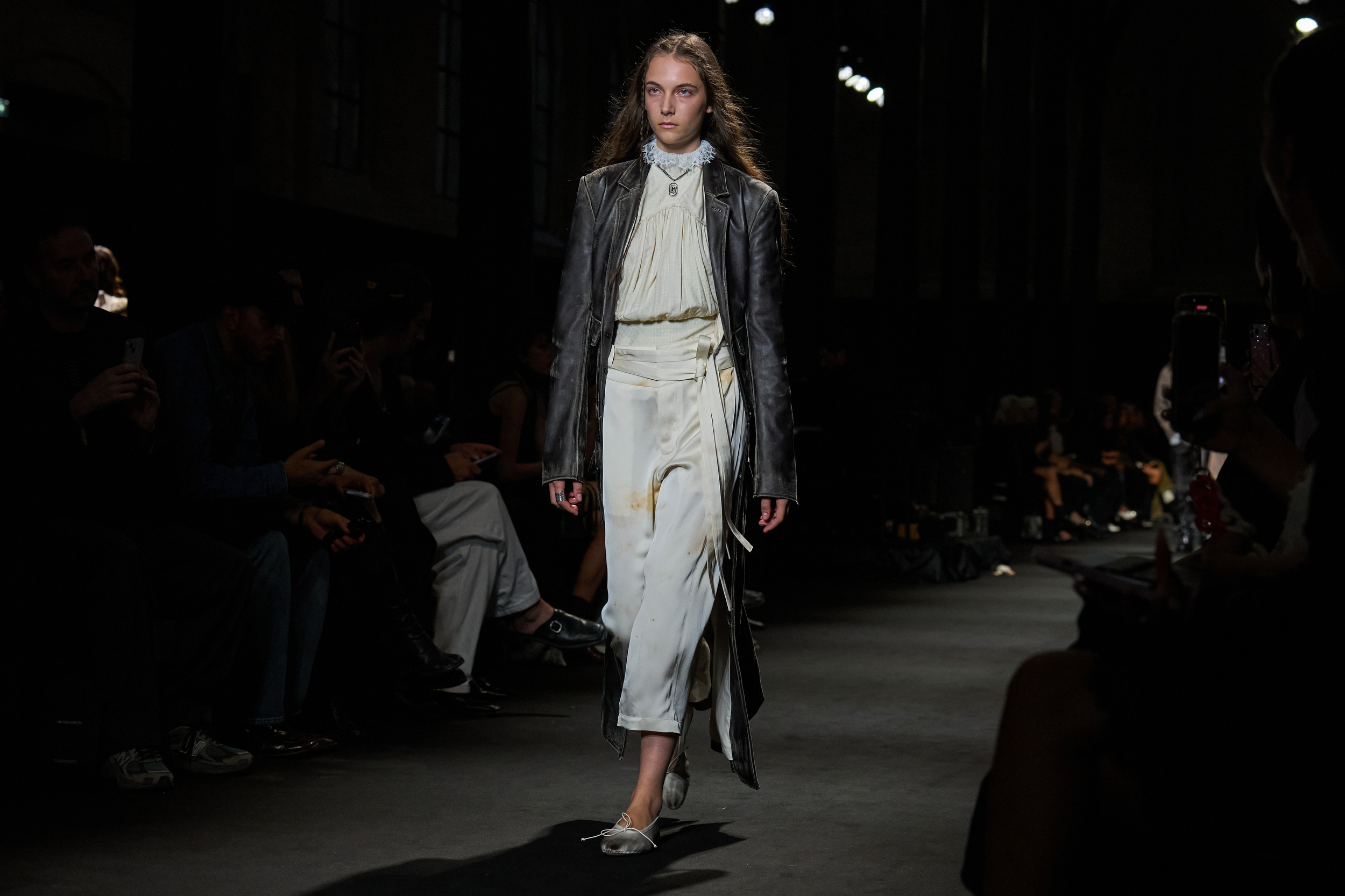 Ann Demeulemeester Spring 2027 Fashion Show Atmosphere