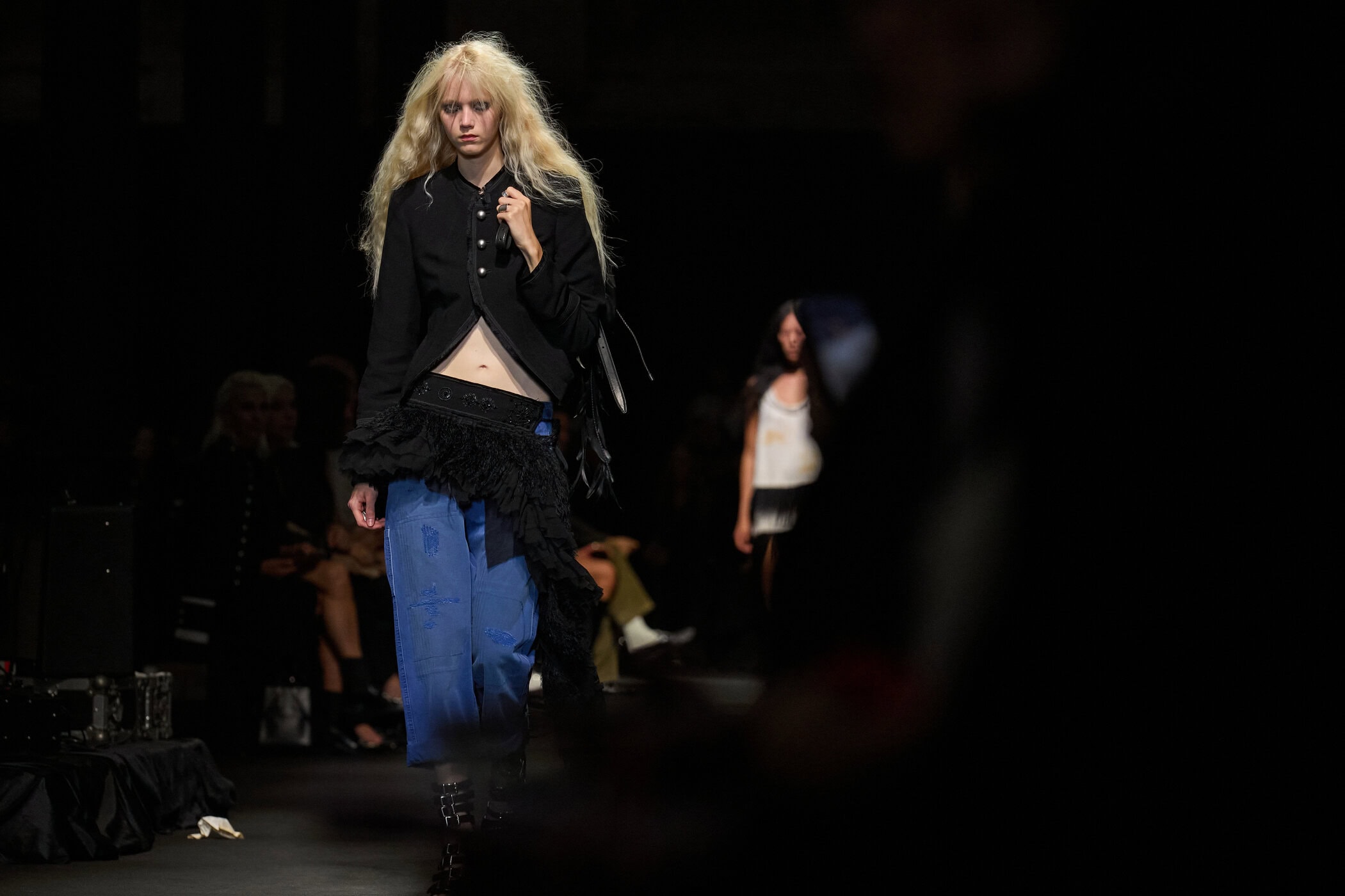 Ann Demeulemeester Spring 2027 Fashion Show Atmosphere