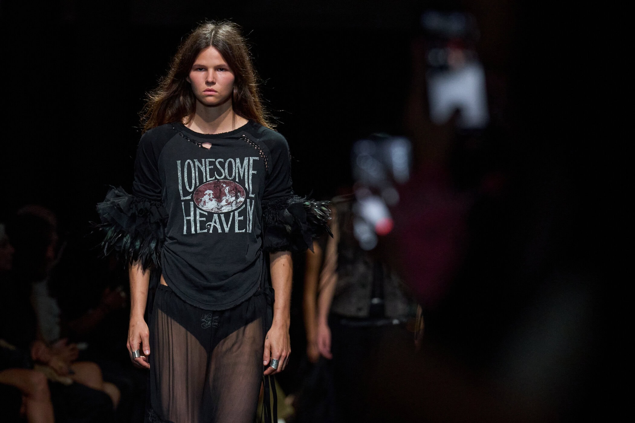 Ann Demeulemeester Spring 2027 Fashion Show Atmosphere