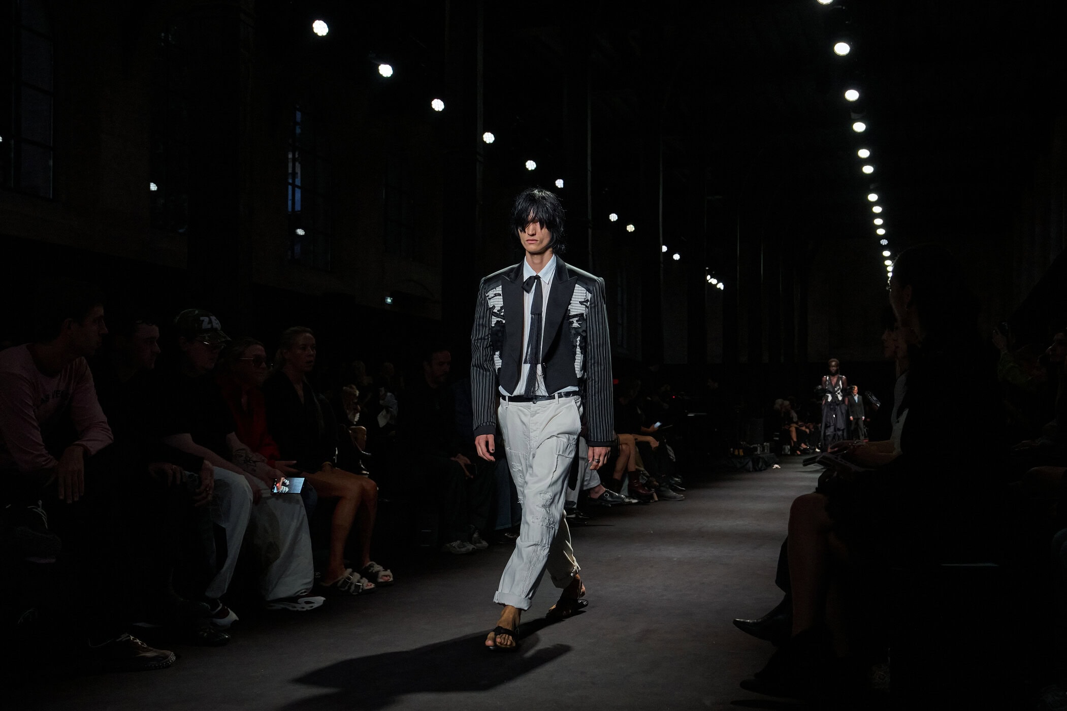 Ann Demeulemeester Spring 2027 Fashion Show Atmosphere