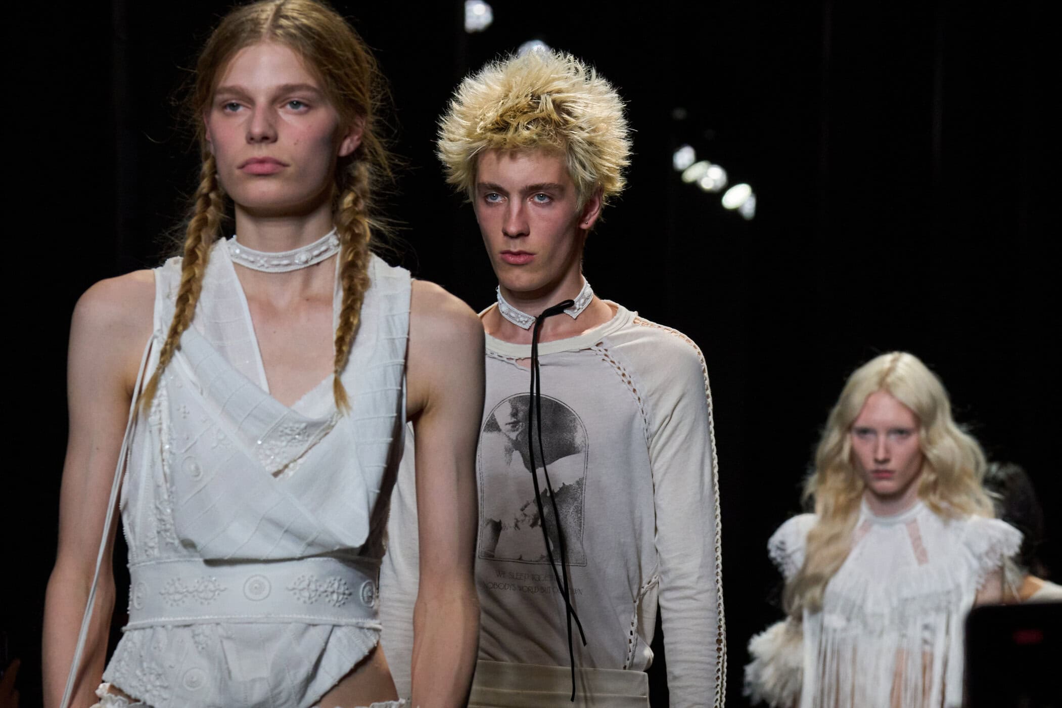 Ann Demeulemeester Spring 2027 Fashion Show Atmosphere