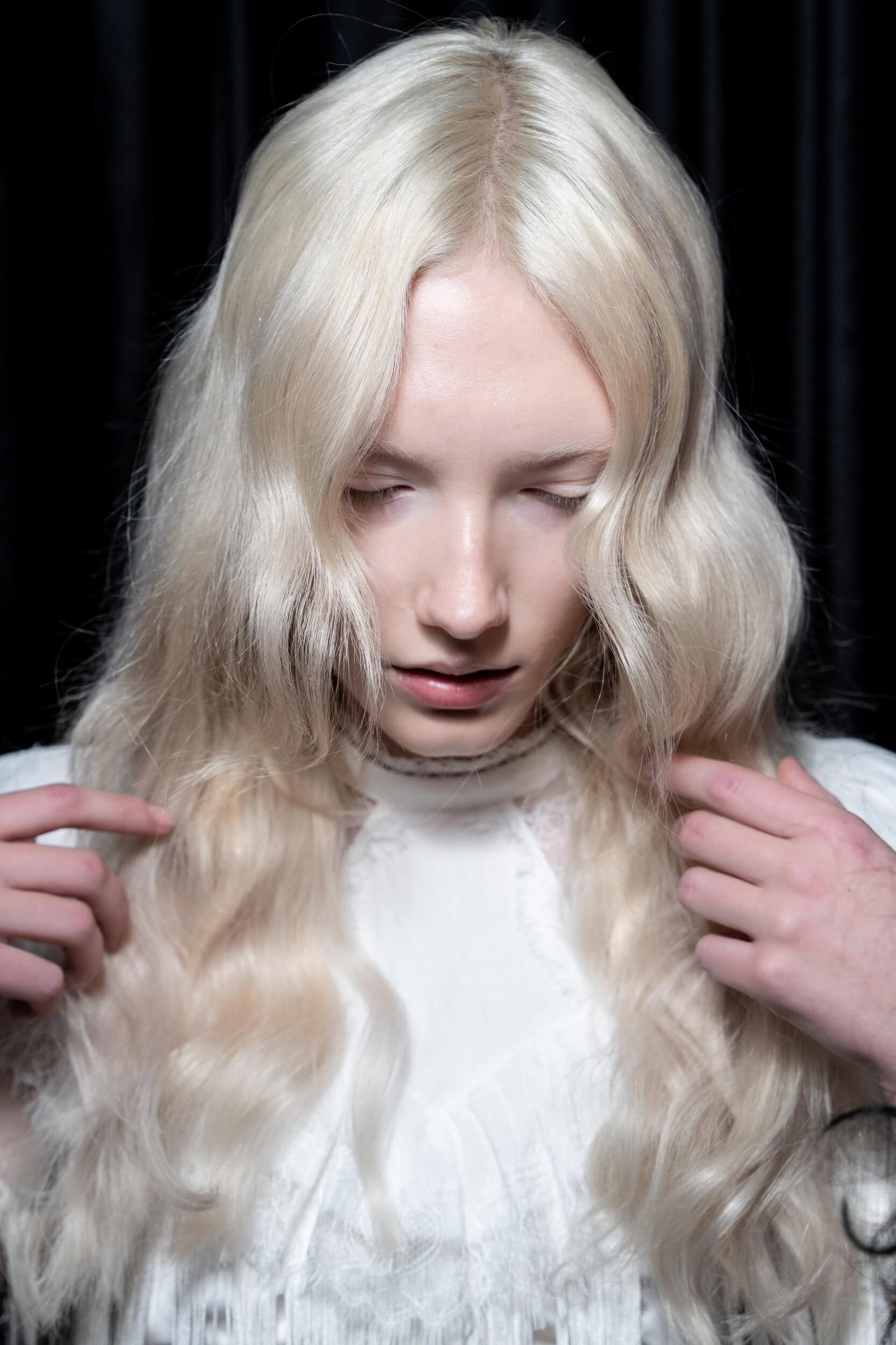 Ann Demeulemeester Spring 2027 Fashion Show Backstage