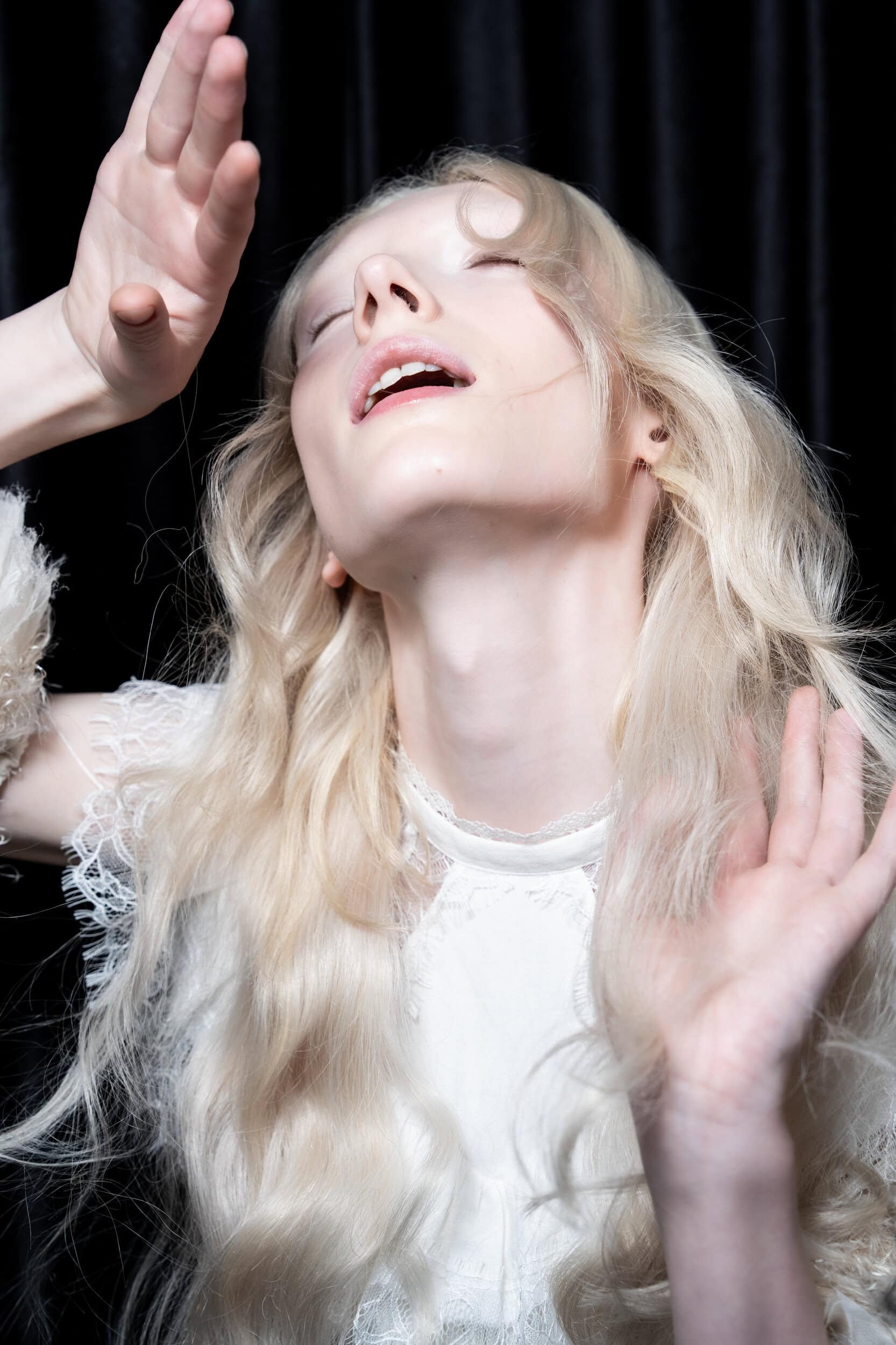 Ann Demeulemeester Spring 2027 Fashion Show Backstage