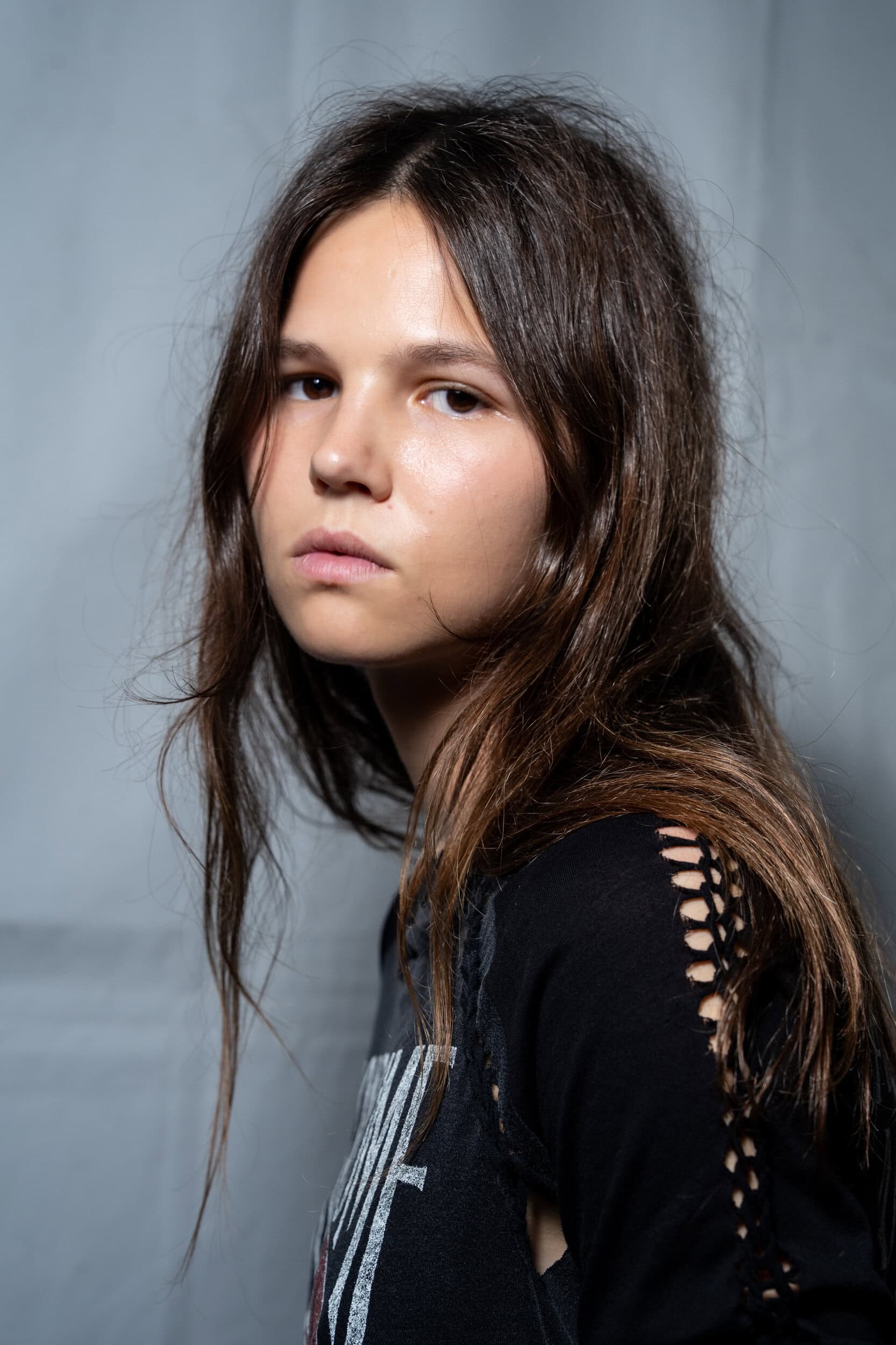 Ann Demeulemeester Spring 2027 Fashion Show Backstage