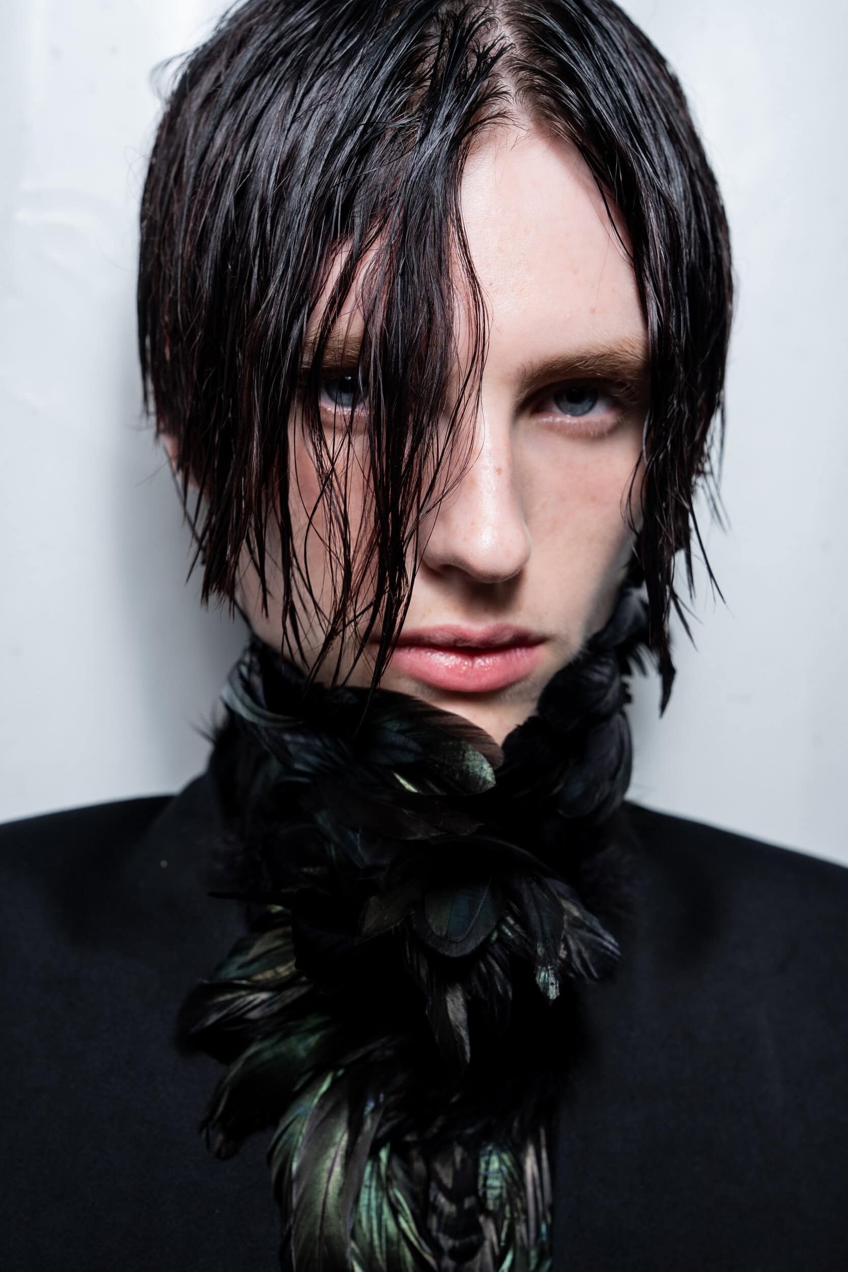 Ann Demeulemeester Spring 2027 Fashion Show Backstage