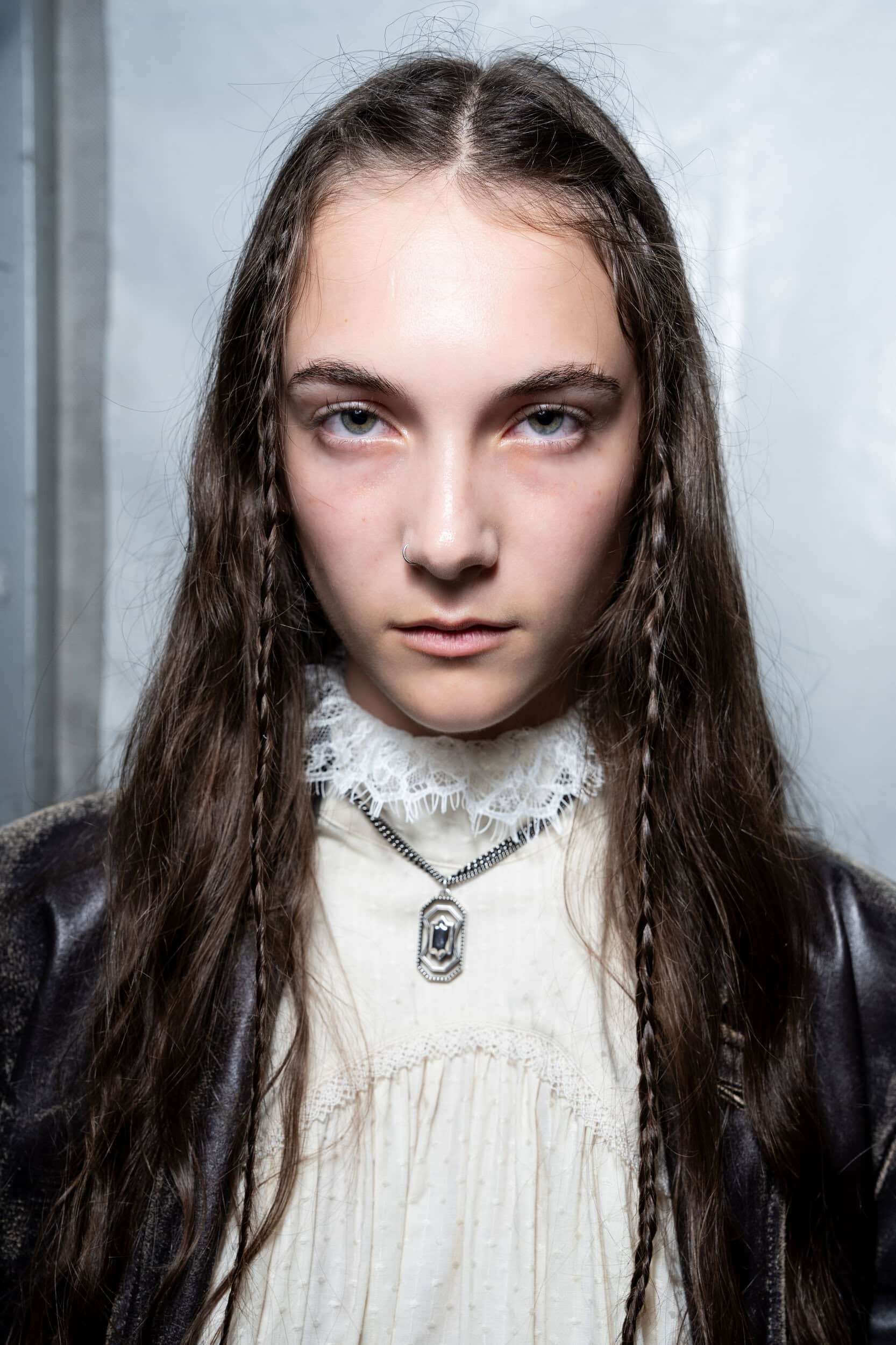 Ann Demeulemeester Spring 2027 Fashion Show Backstage