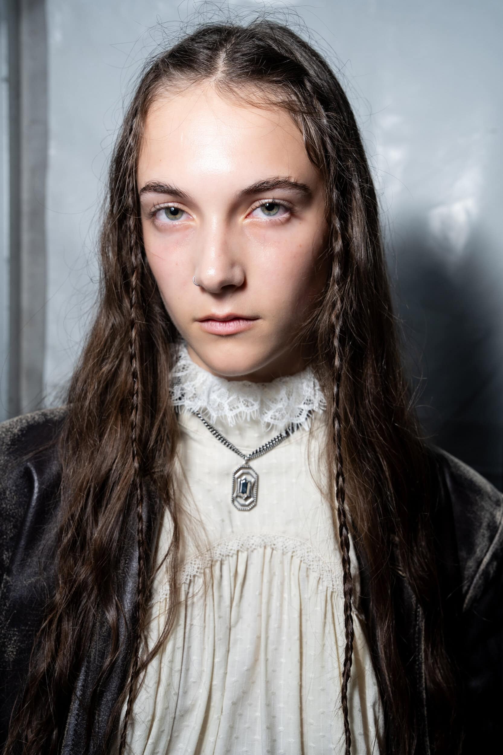 Ann Demeulemeester Spring 2027 Fashion Show Backstage