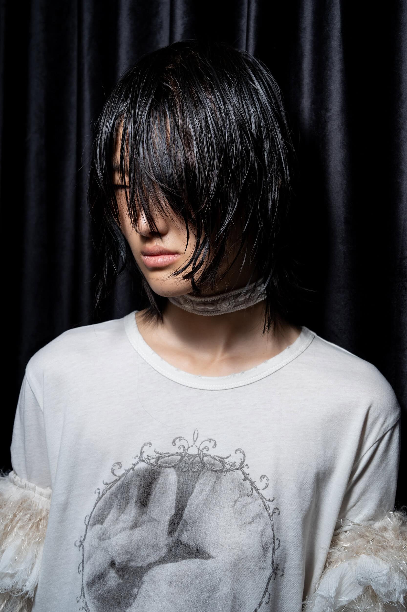 Ann Demeulemeester Spring 2027 Fashion Show Backstage