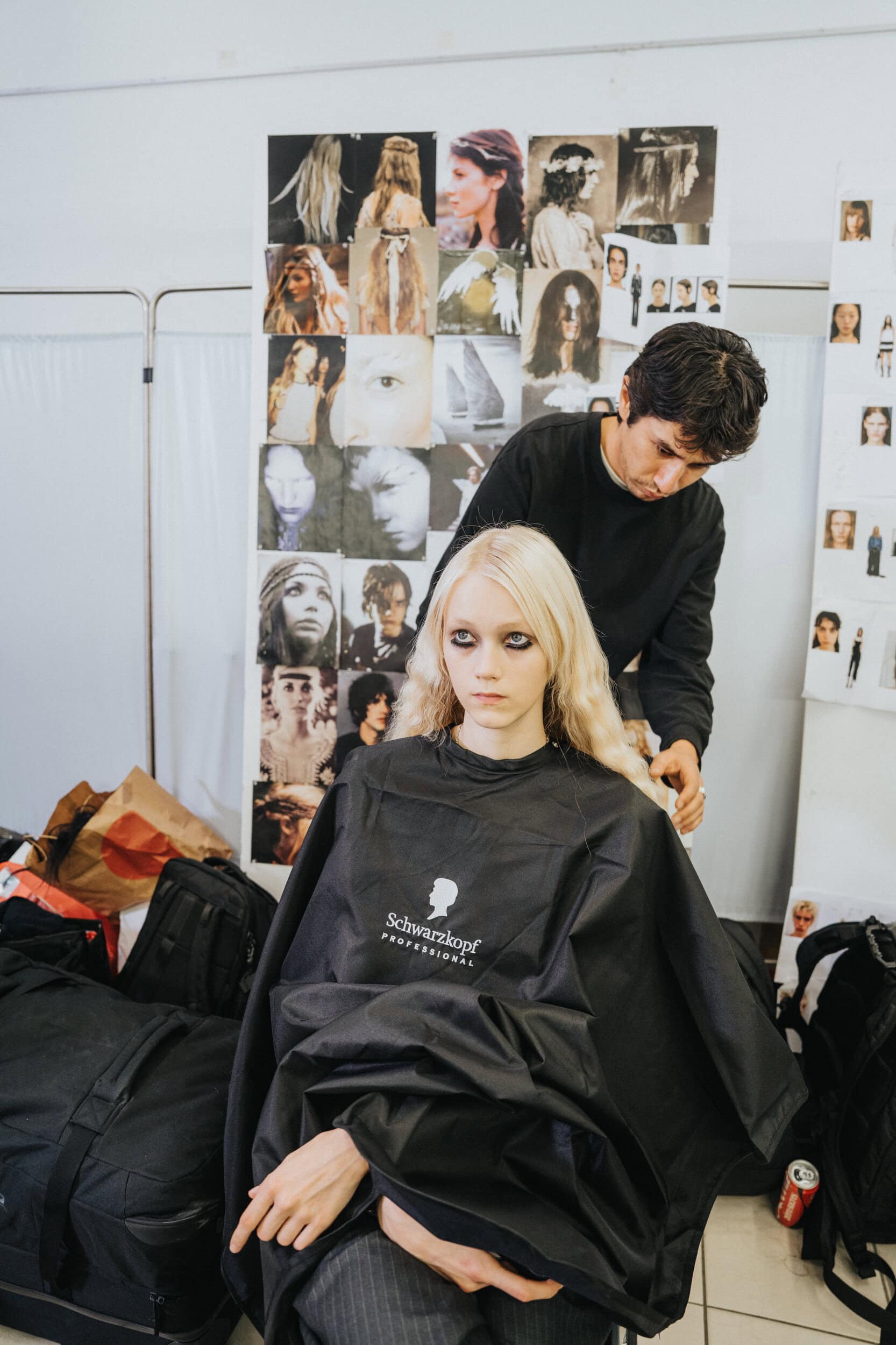 Ann Demeulemeester Spring 2027 Fashion Show Backstage