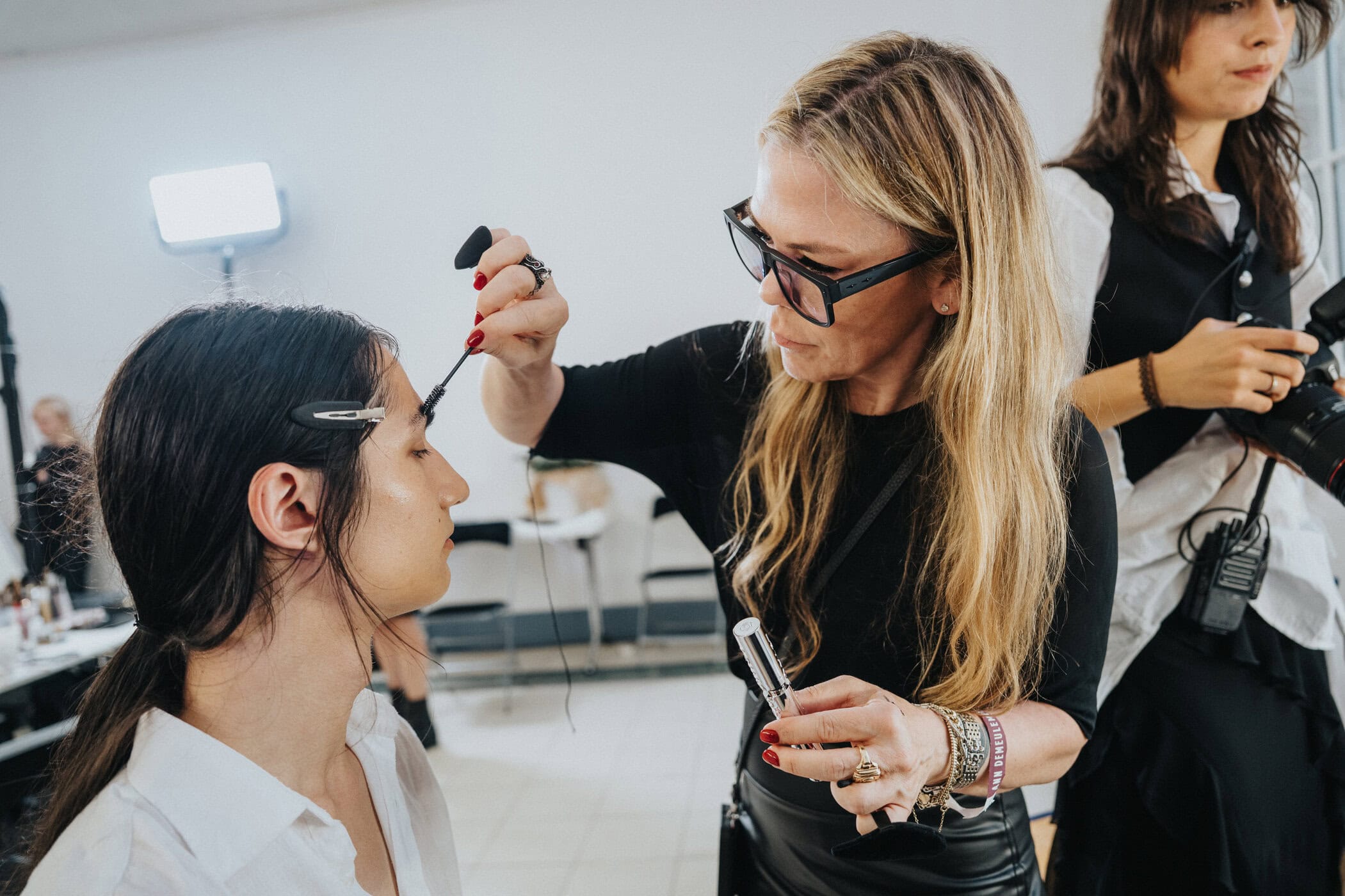 Ann Demeulemeester Spring 2027 Fashion Show Backstage
