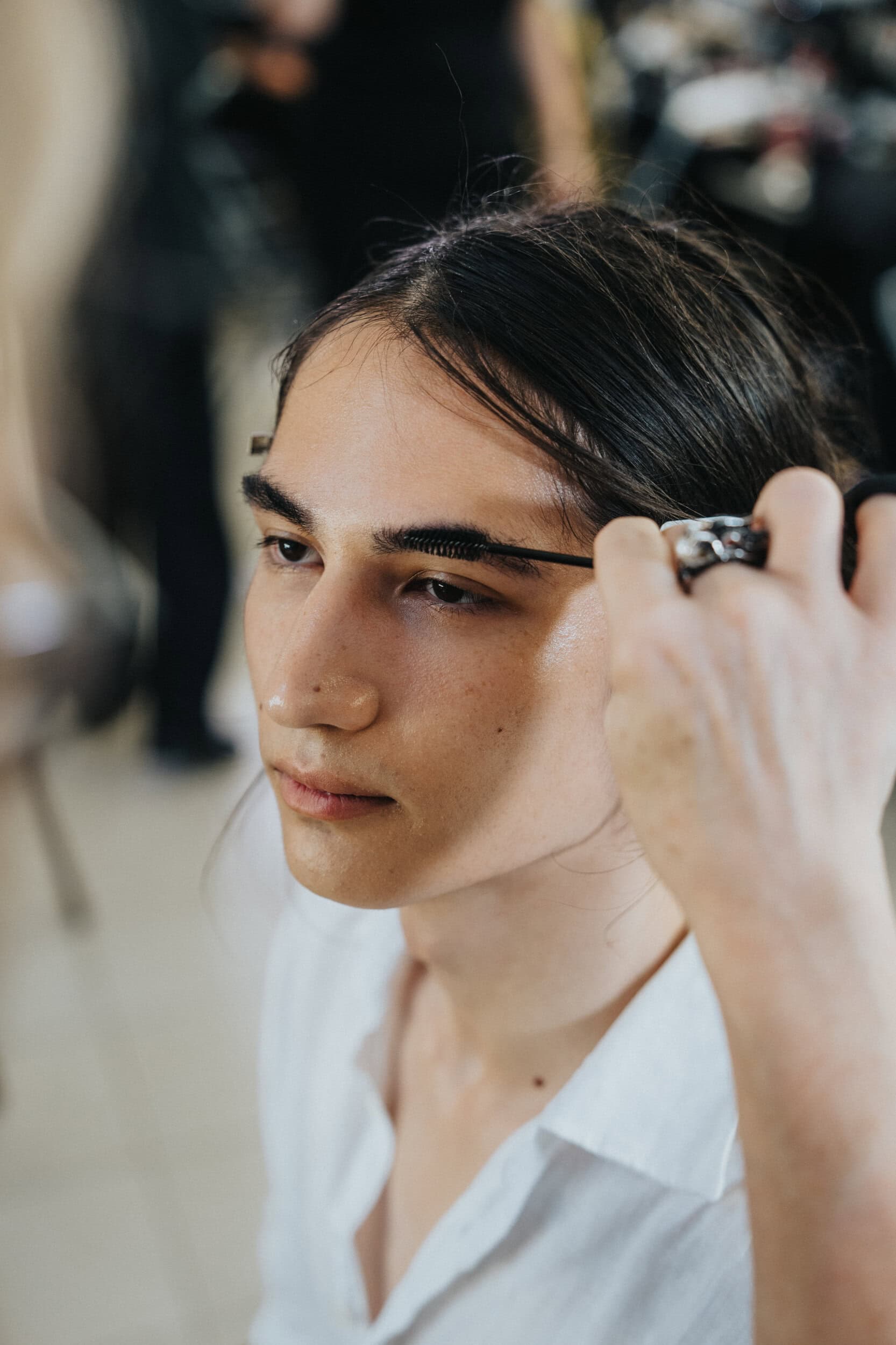 Ann Demeulemeester Spring 2027 Fashion Show Backstage