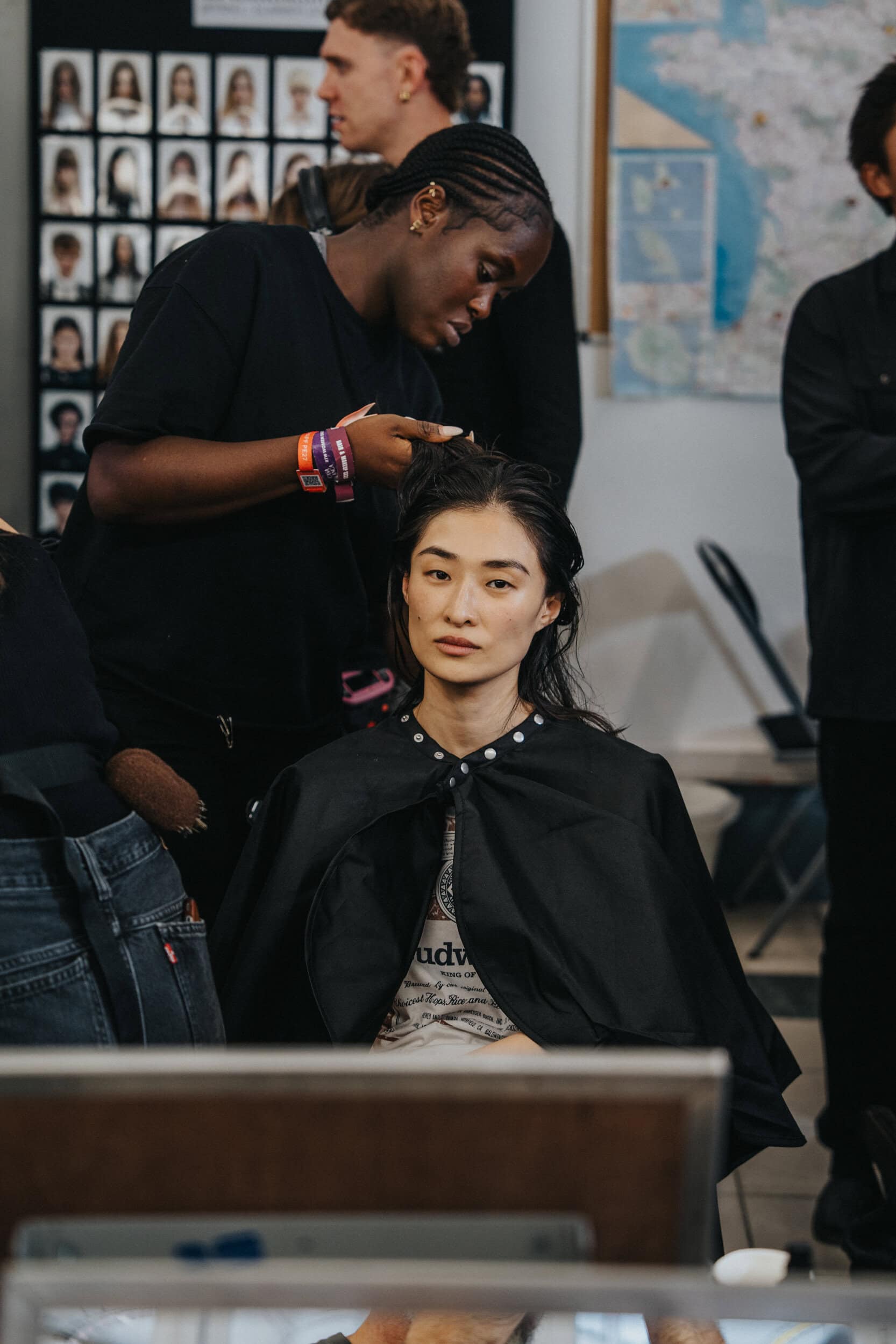 Ann Demeulemeester Spring 2027 Fashion Show Backstage