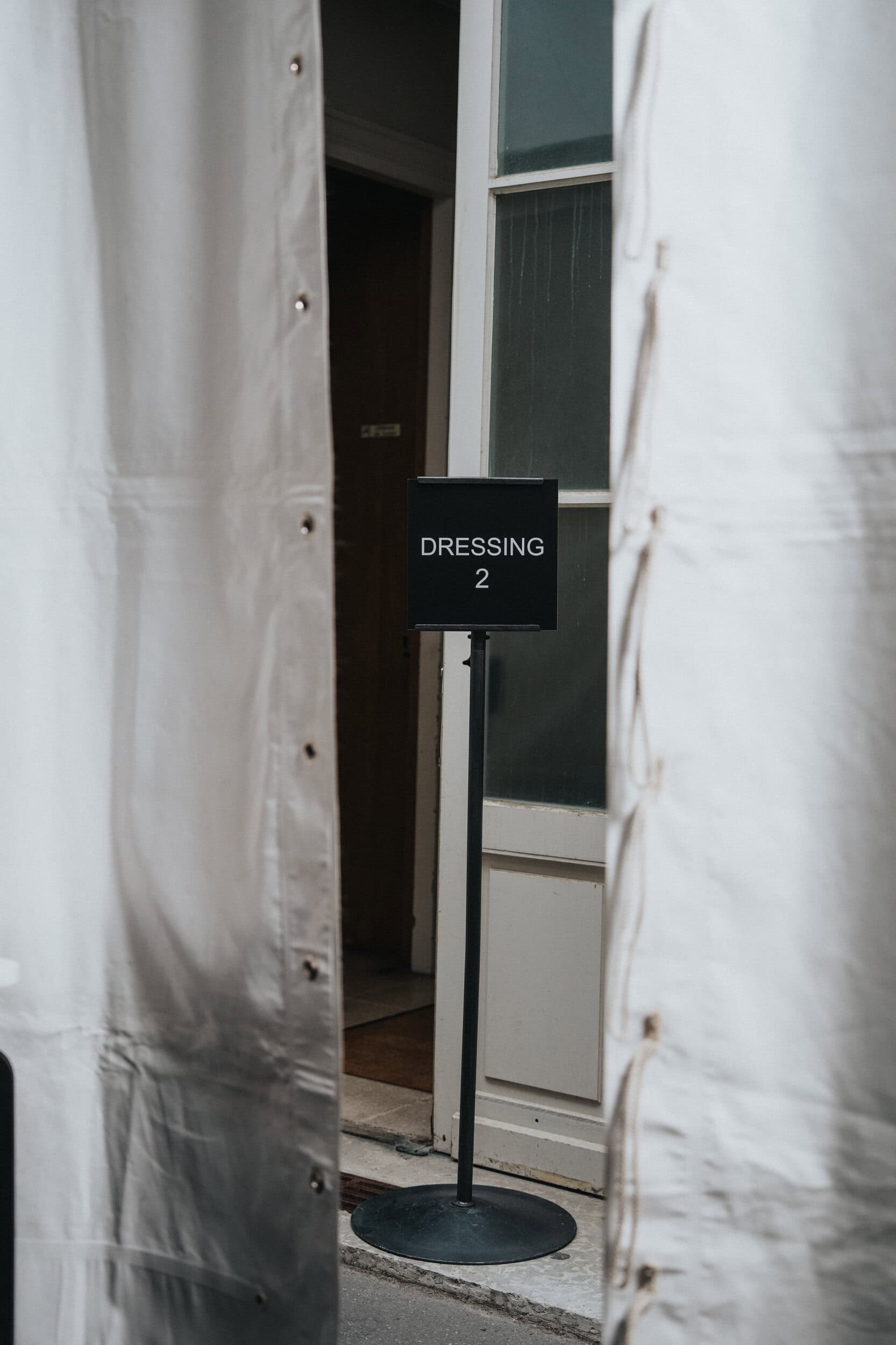 Ann Demeulemeester Spring 2027 Fashion Show Backstage