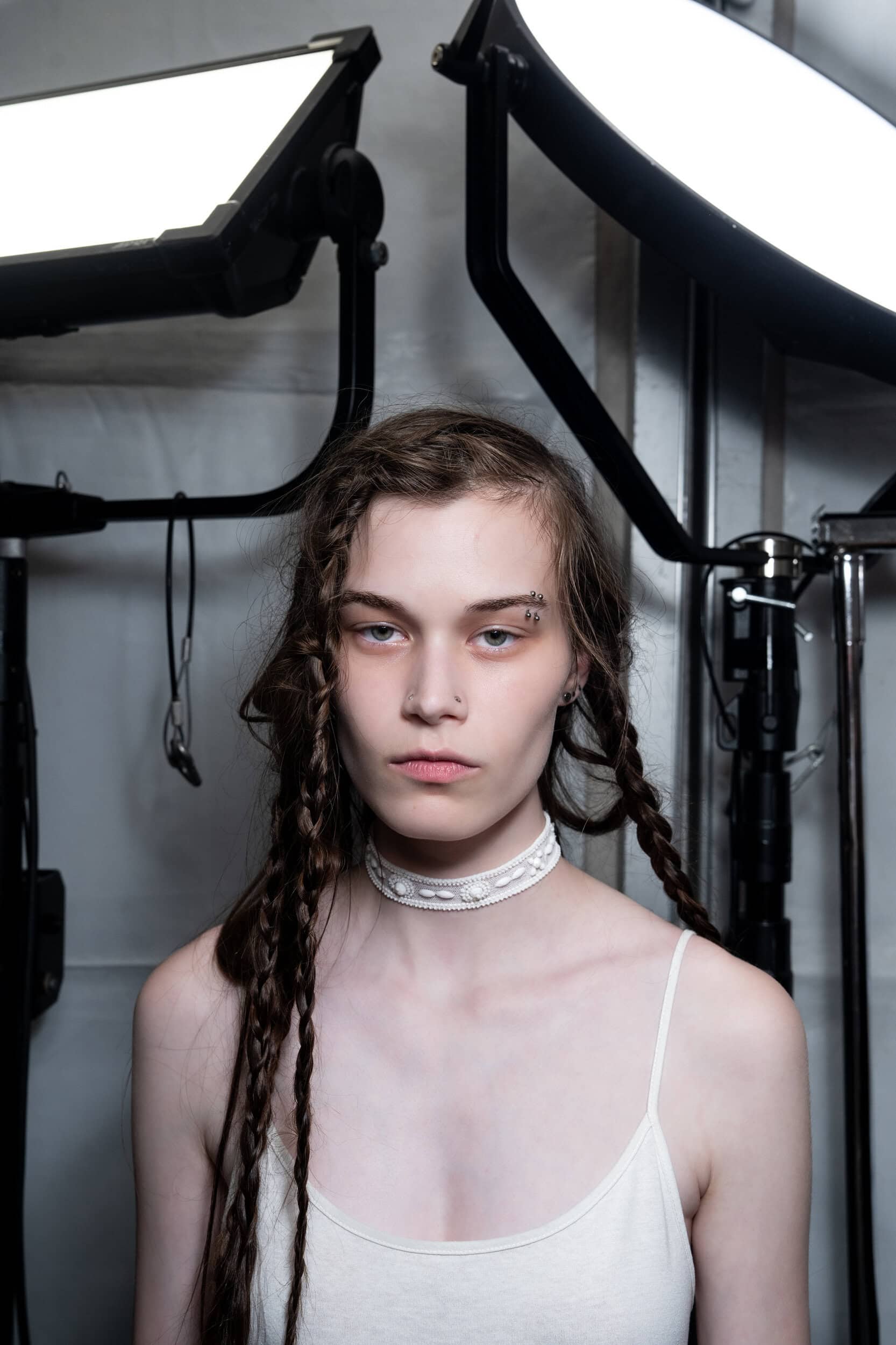 Ann Demeulemeester Spring 2027 Fashion Show Backstage