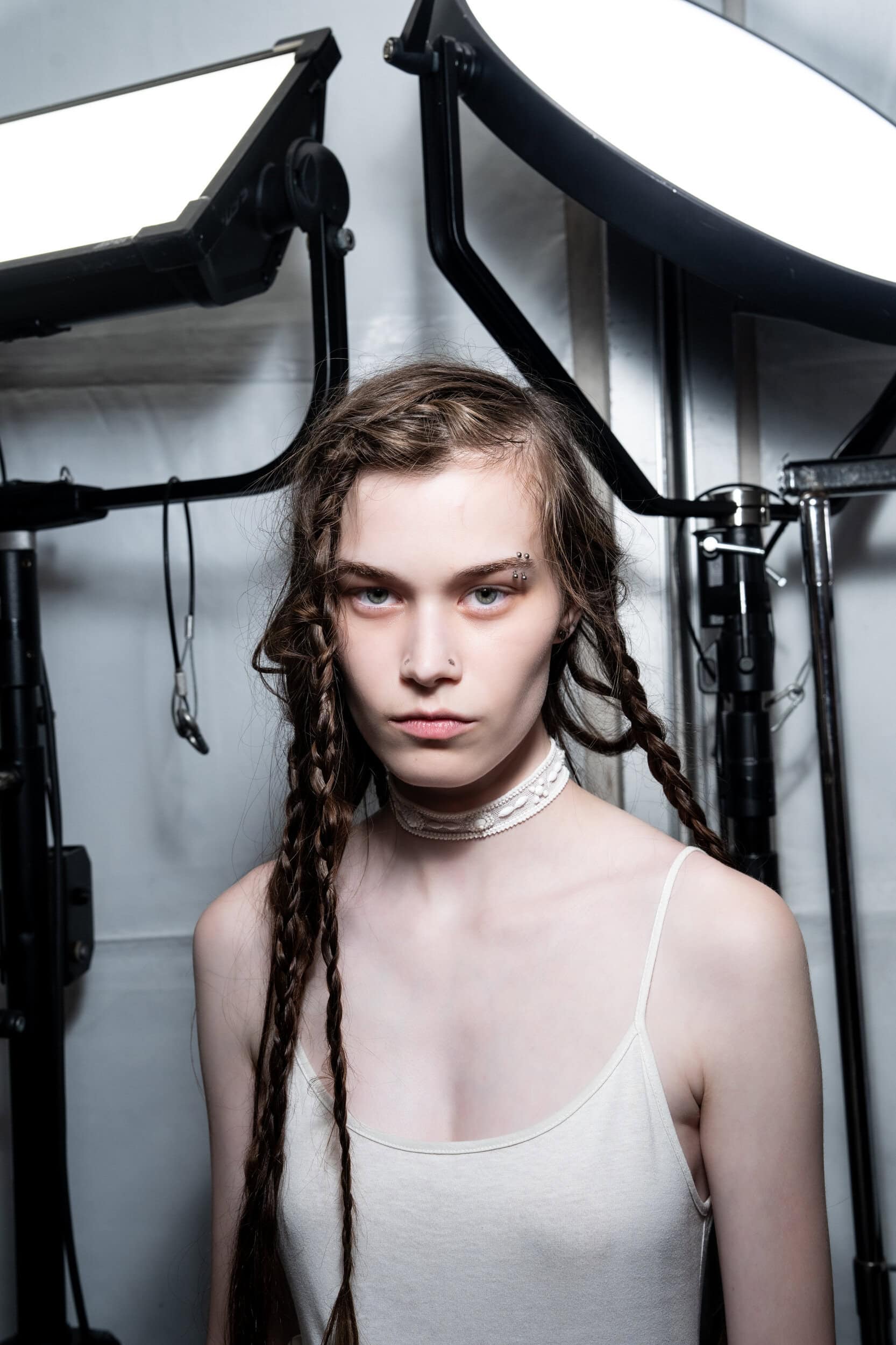 Ann Demeulemeester Spring 2027 Fashion Show Backstage