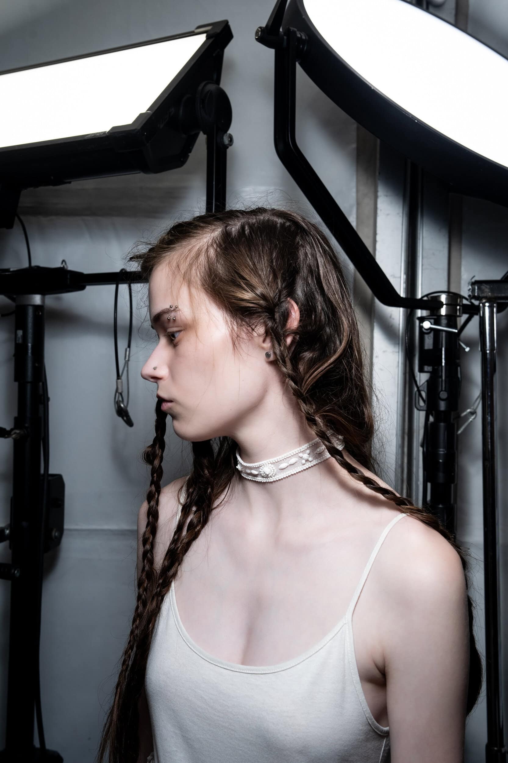 Ann Demeulemeester Spring 2027 Fashion Show Backstage