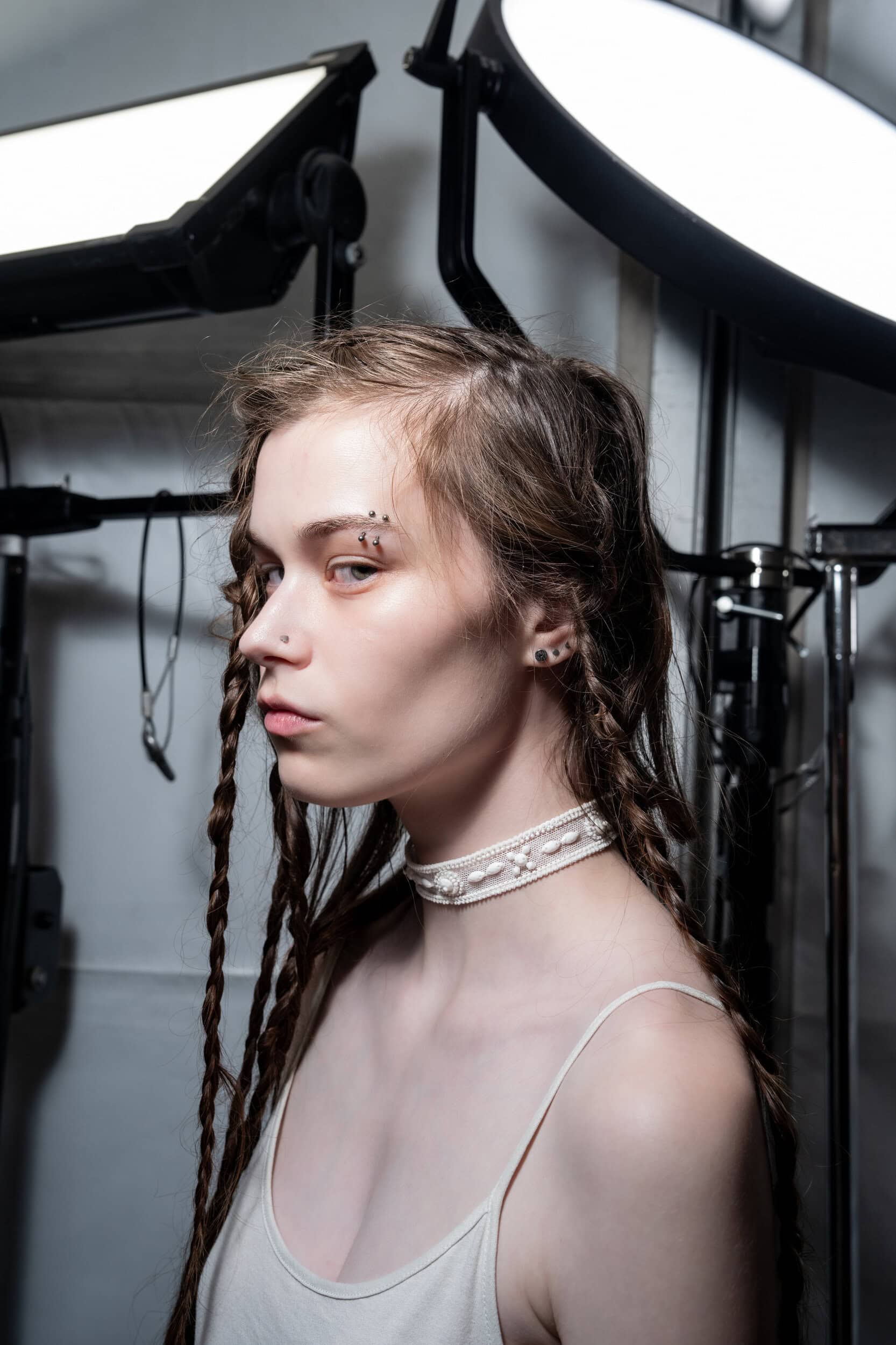 Ann Demeulemeester Spring 2027 Fashion Show Backstage