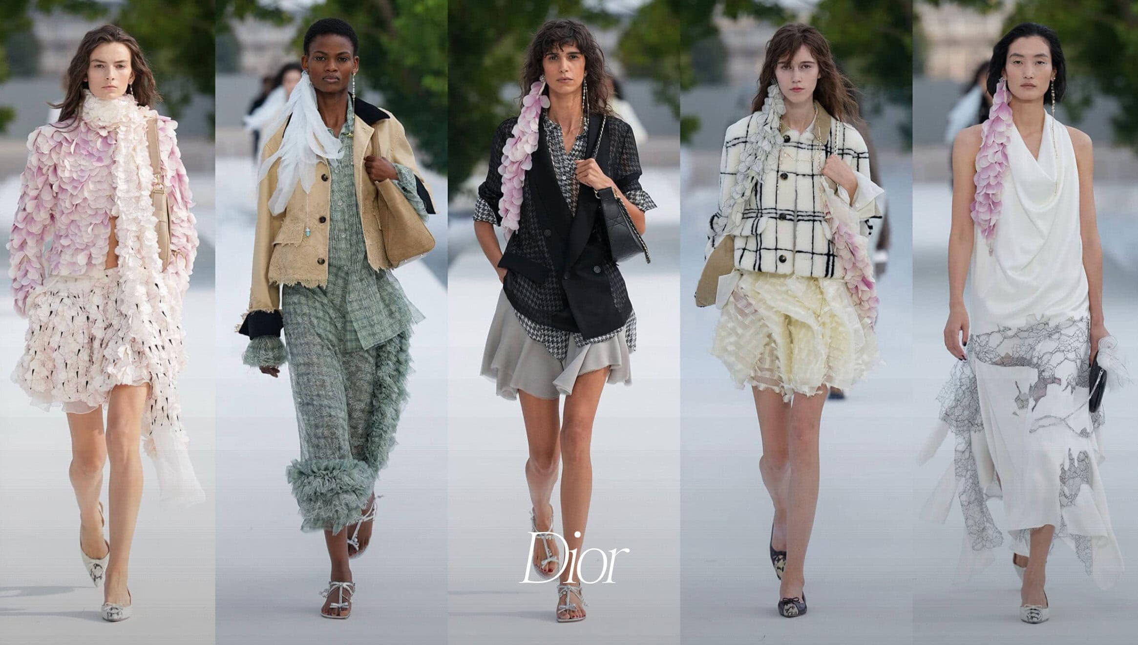 Dior Spring 2027 runway looks at Paris Fashion Week