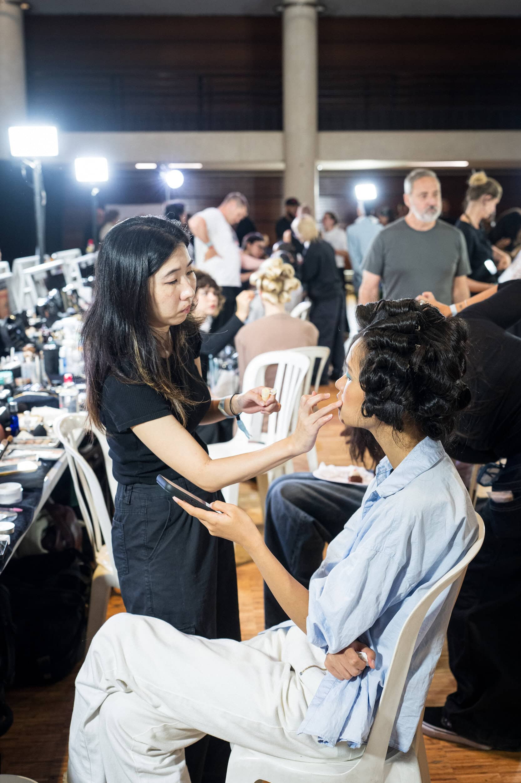 Elie Saab Spring 2027 Fashion Show Backstage