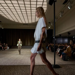 Christopher Esber Spring 2027 Fashion Show Atmosphere