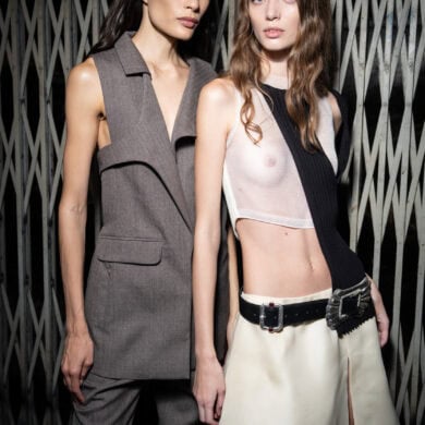 Christopher Esber Spring 2027 Fashion Show Backstage