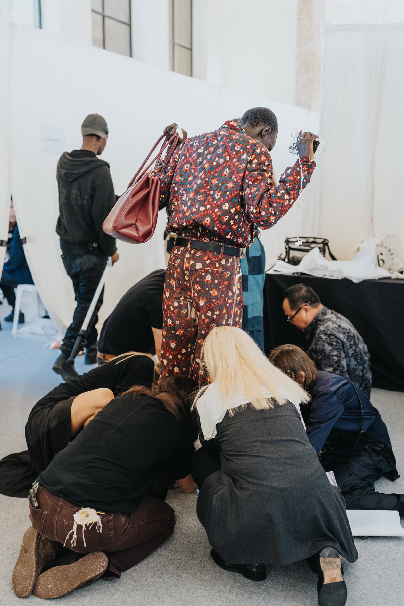 Gabriela Hearst Spring 2027 Fashion Show Backstage