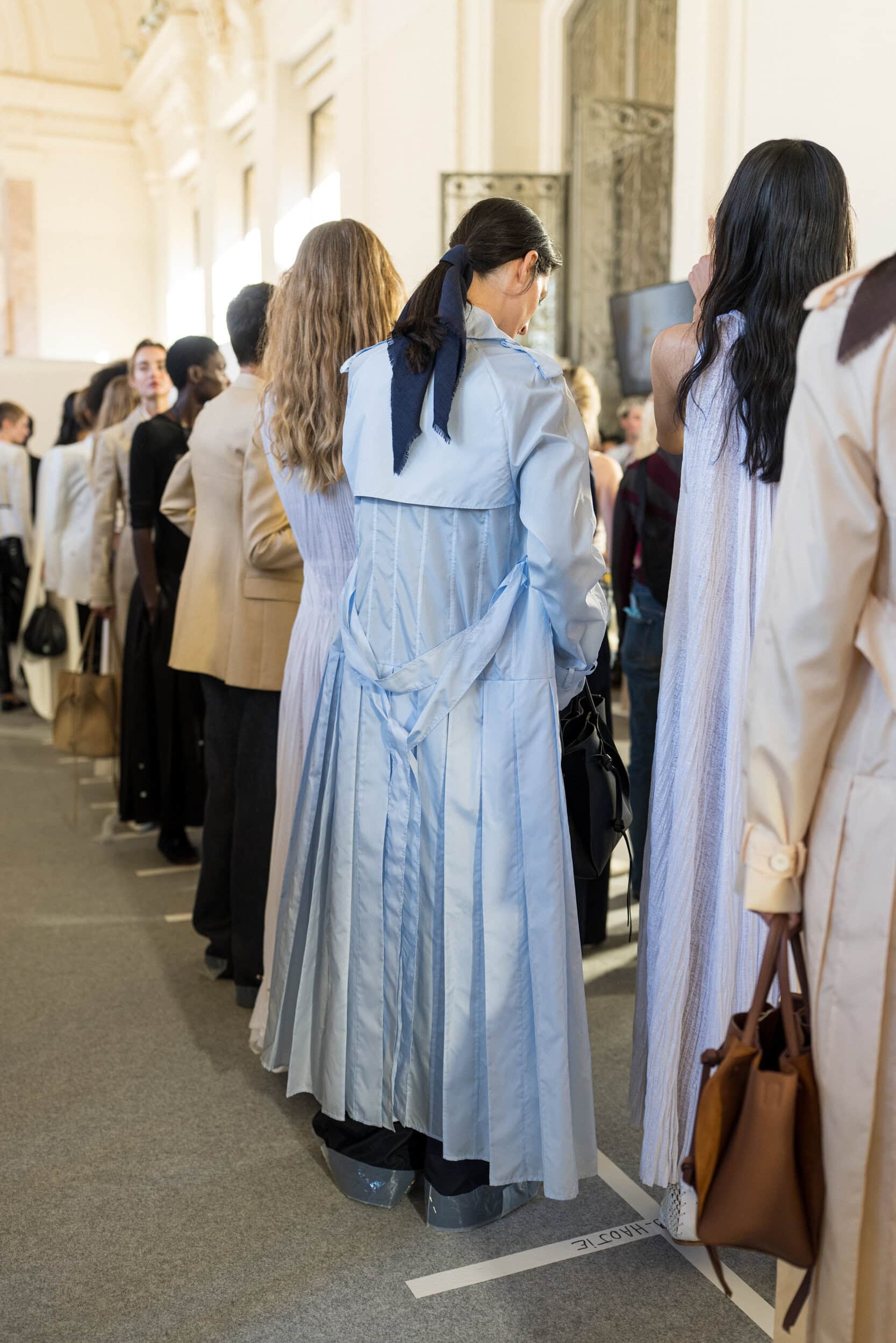 Gabriela Hearst Spring 2027 Fashion Show Backstage