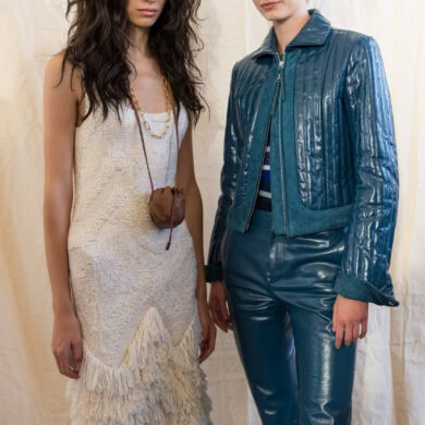Gabriela Hearst Spring 2027 Fashion Show Backstage