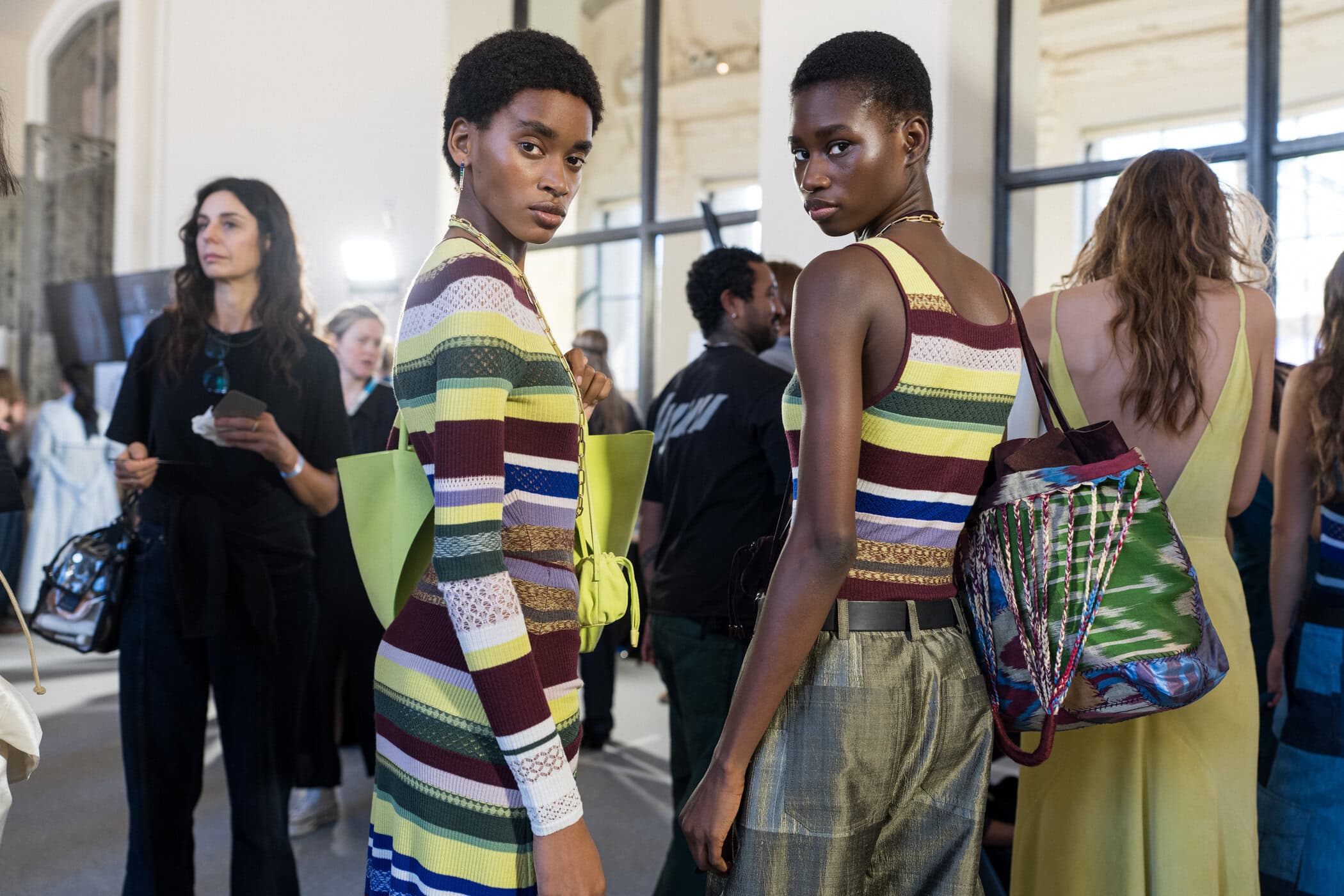 Gabriela Hearst Spring 2027 Fashion Show Backstage