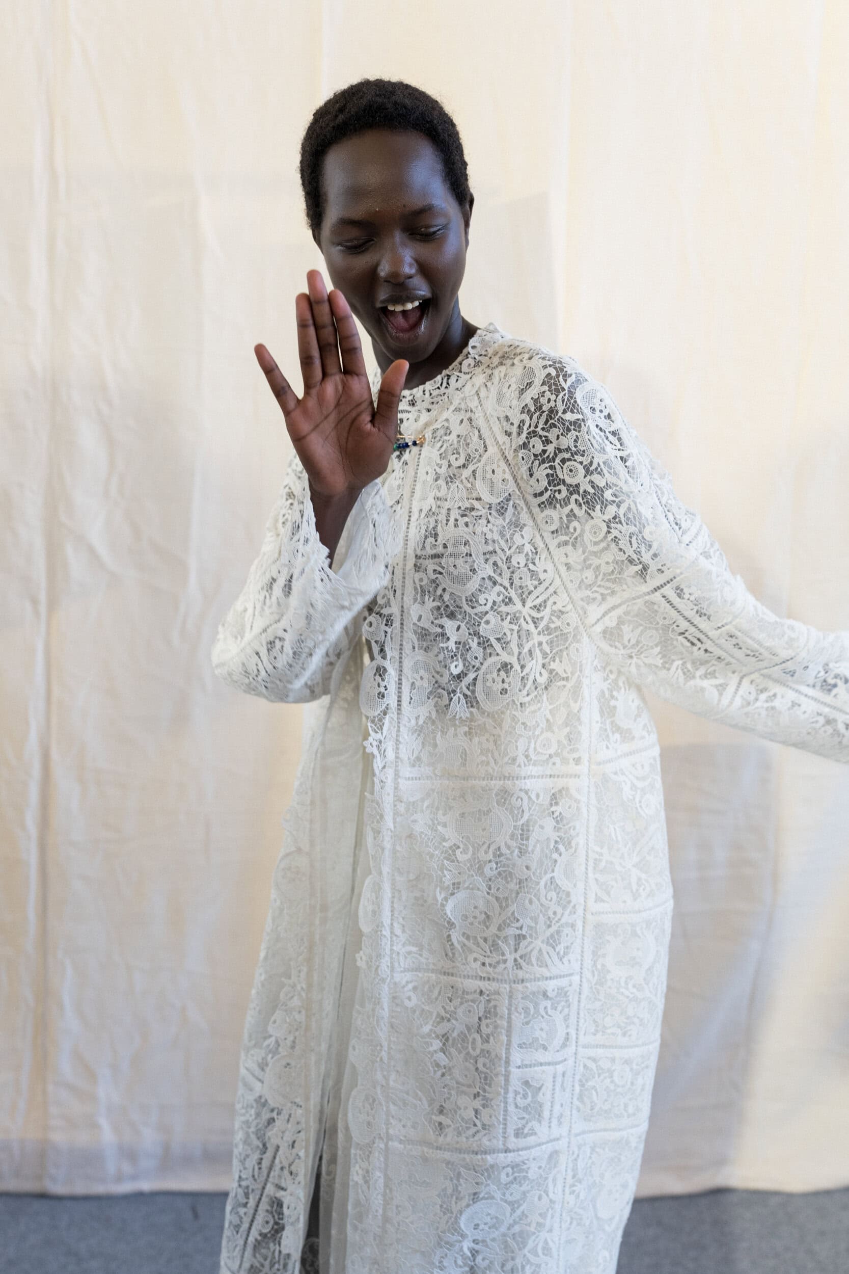 Gabriela Hearst Spring 2027 Fashion Show Backstage