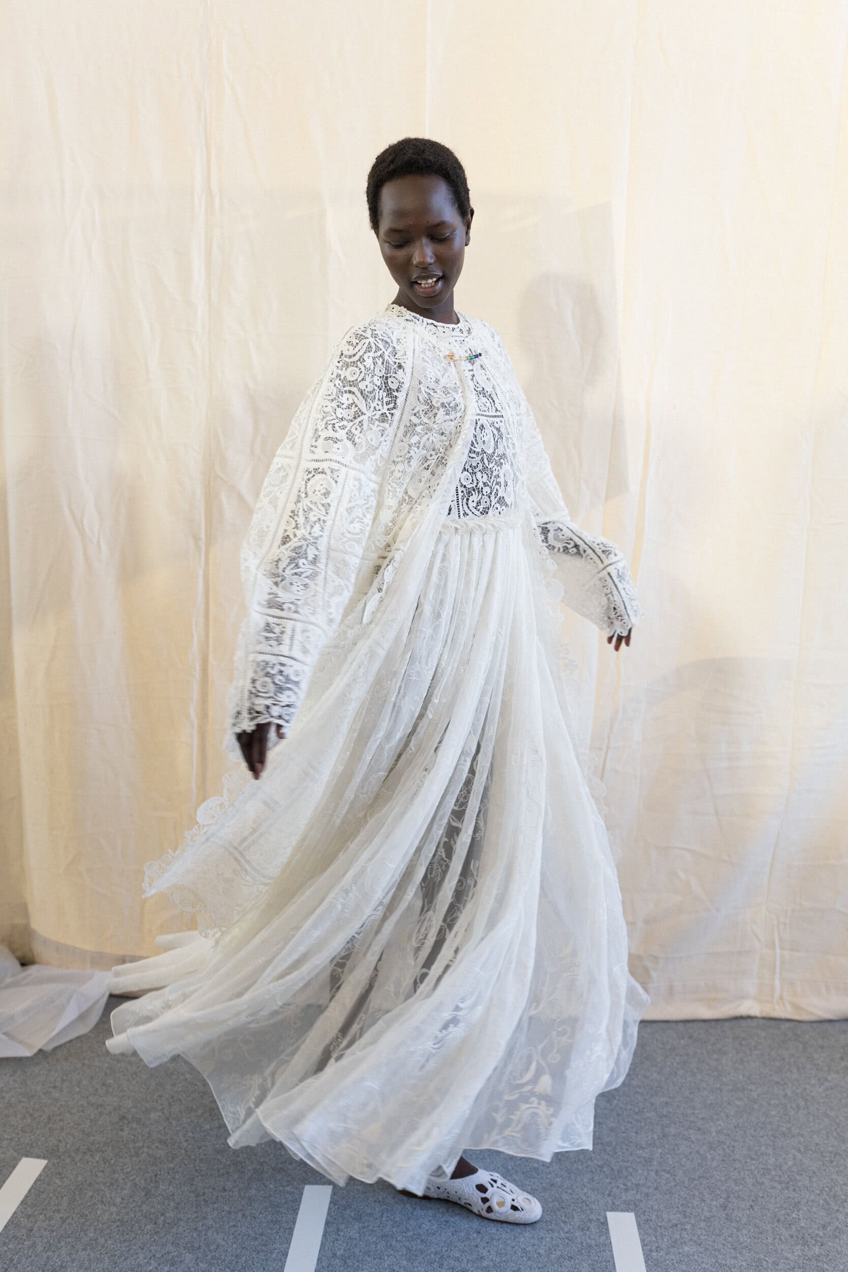 Gabriela Hearst Spring 2027 Fashion Show Backstage