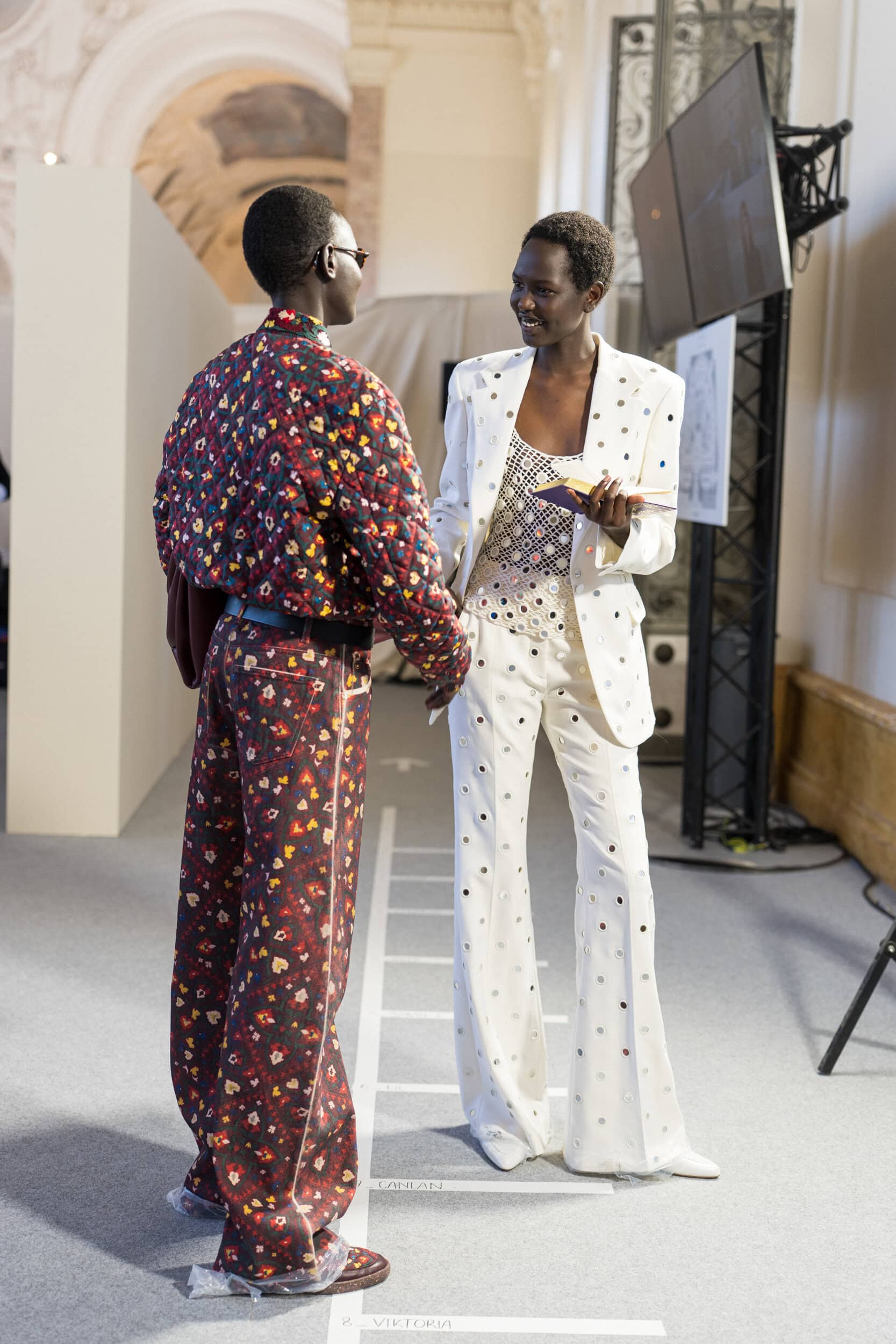 Gabriela Hearst Spring 2027 Fashion Show Backstage