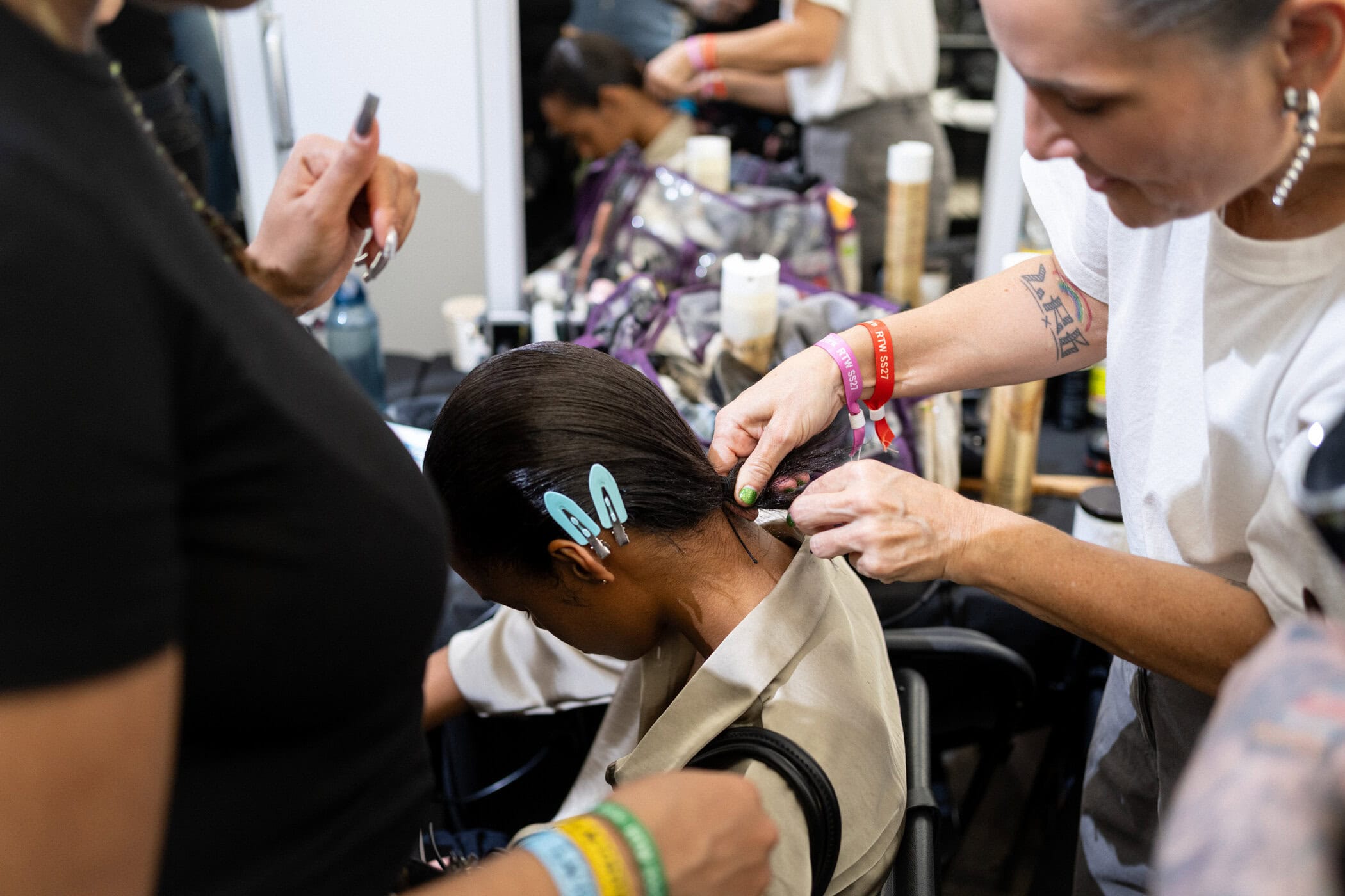 Jean Paul Gaultier Spring 2027 Fashion Show Backstage