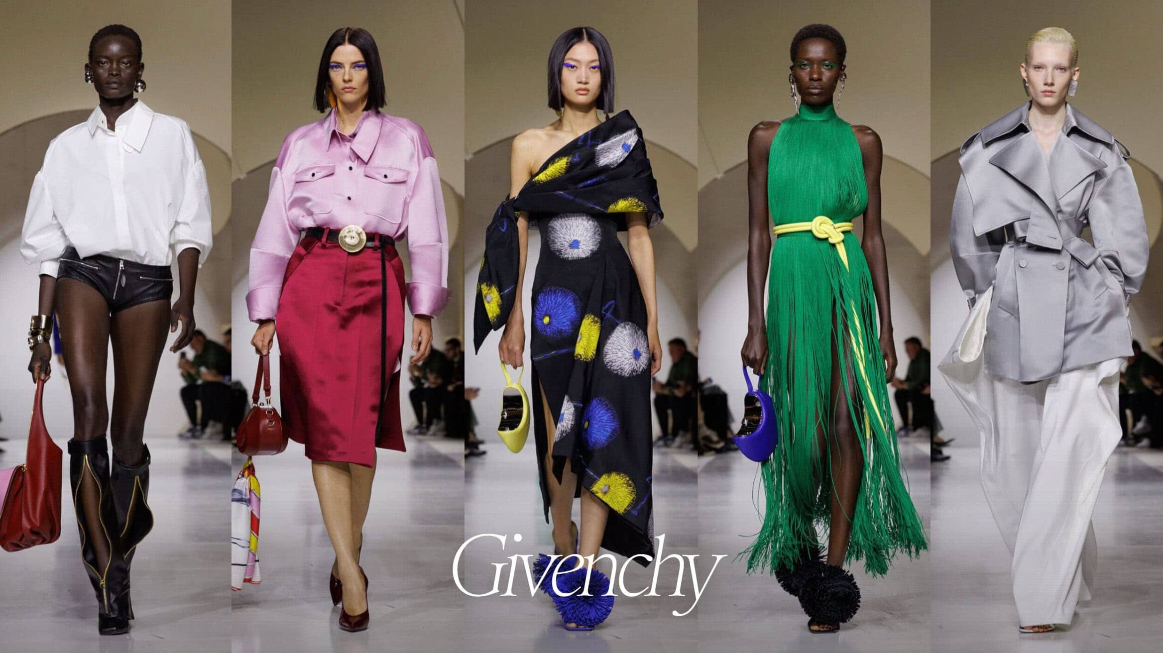 Givenchy Spring 2027 runway looks at Paris Fashion Week