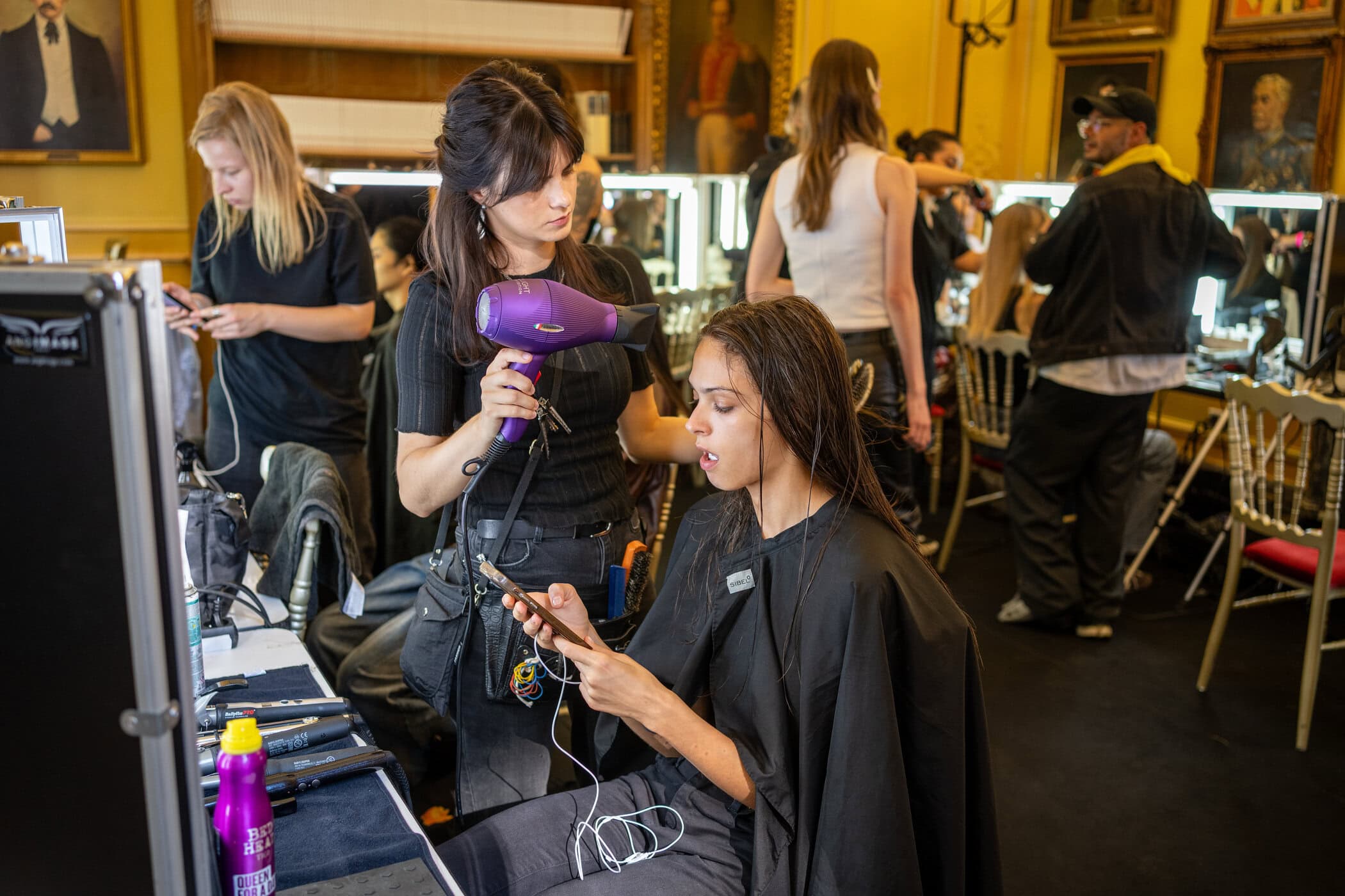 Johanna Ortiz Spring 2027 Fashion Show Backstage