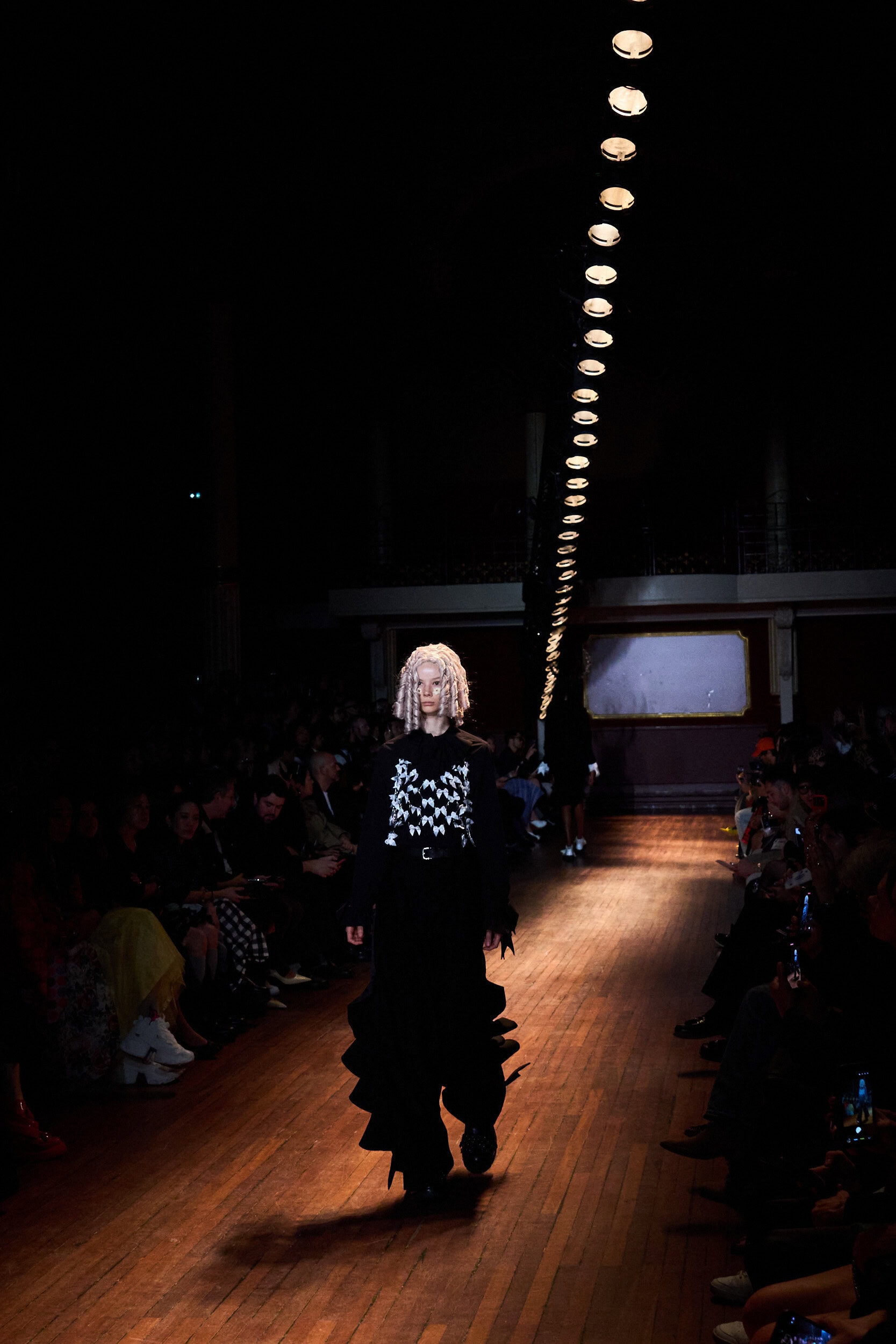 Noir Kei Ninomiya Spring 2027 Fashion Show Atmosphere