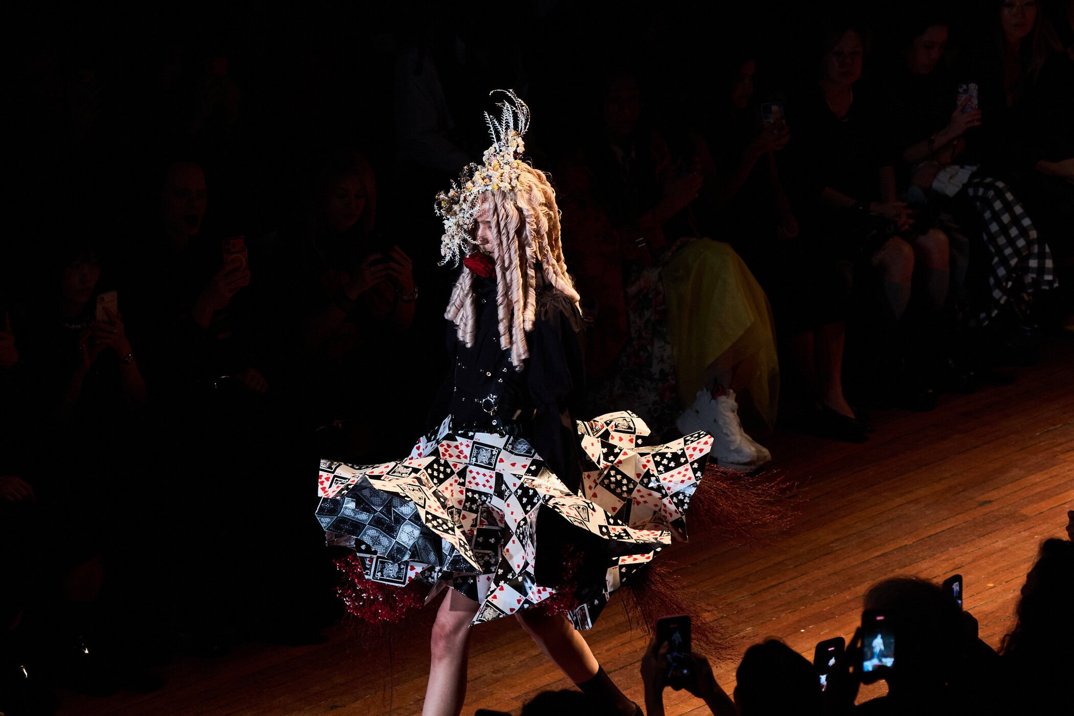 Noir Kei Ninomiya Spring 2027 Fashion Show Atmosphere
