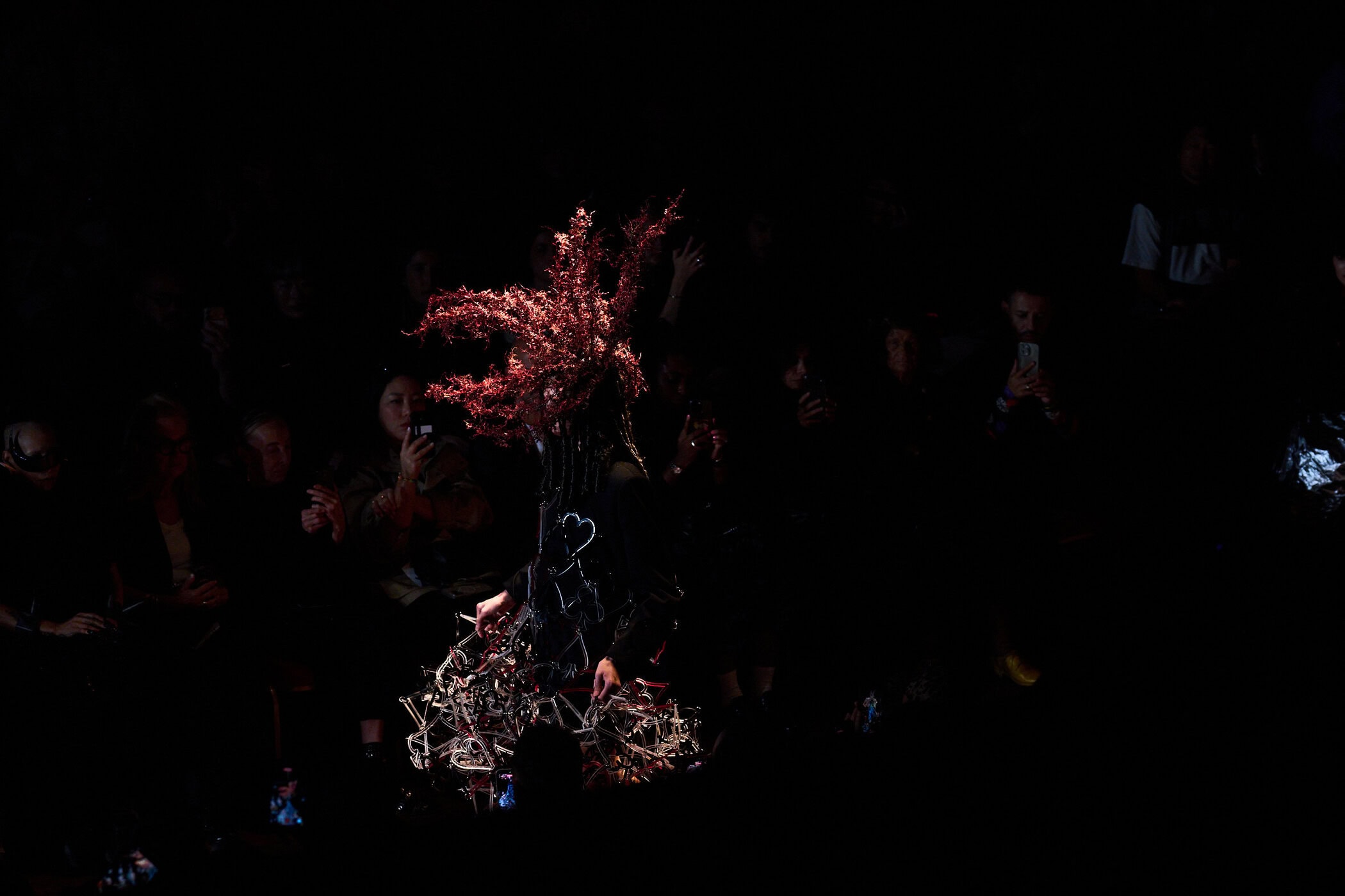 Noir Kei Ninomiya Spring 2027 Fashion Show Atmosphere