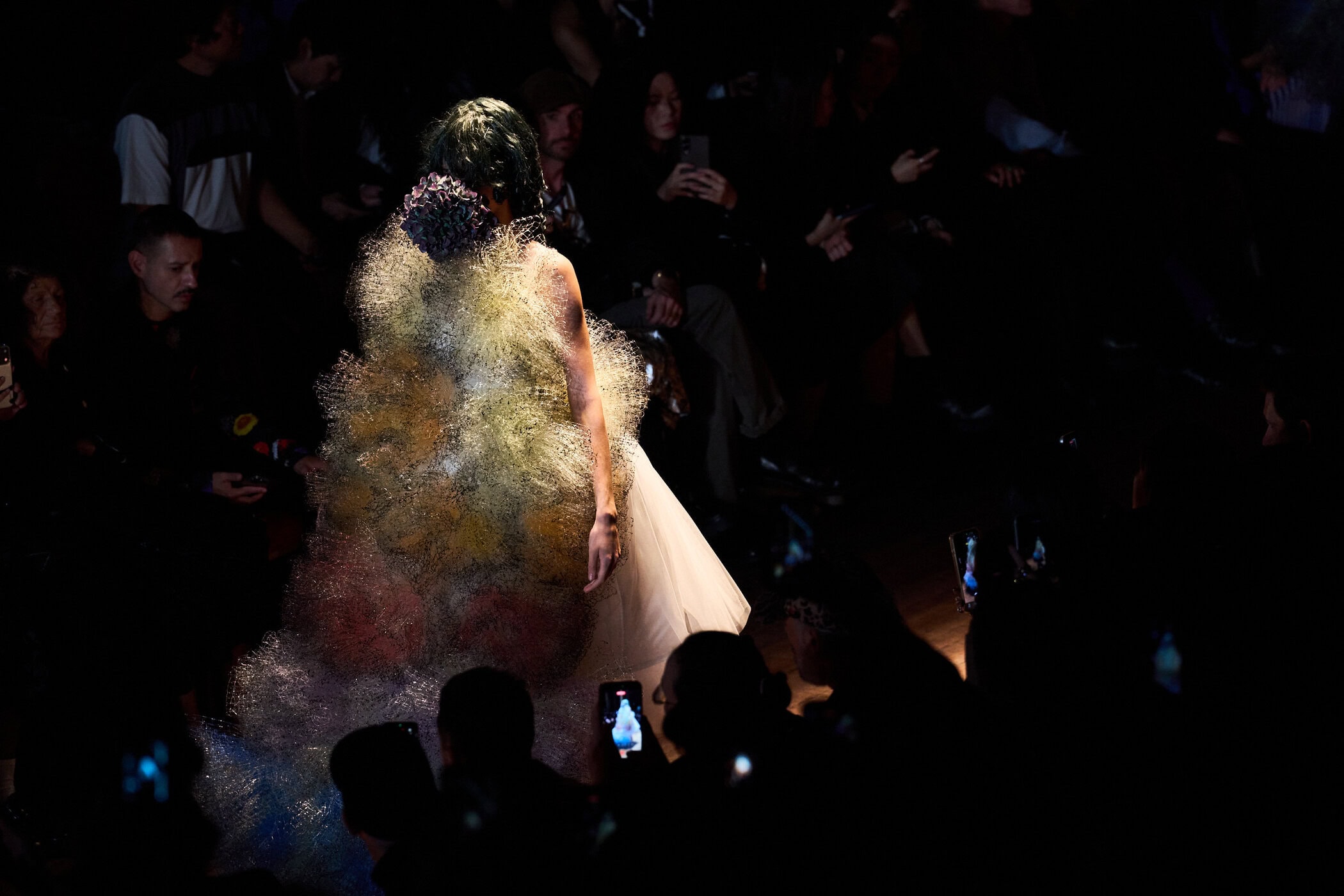 Noir Kei Ninomiya Spring 2027 Fashion Show Atmosphere