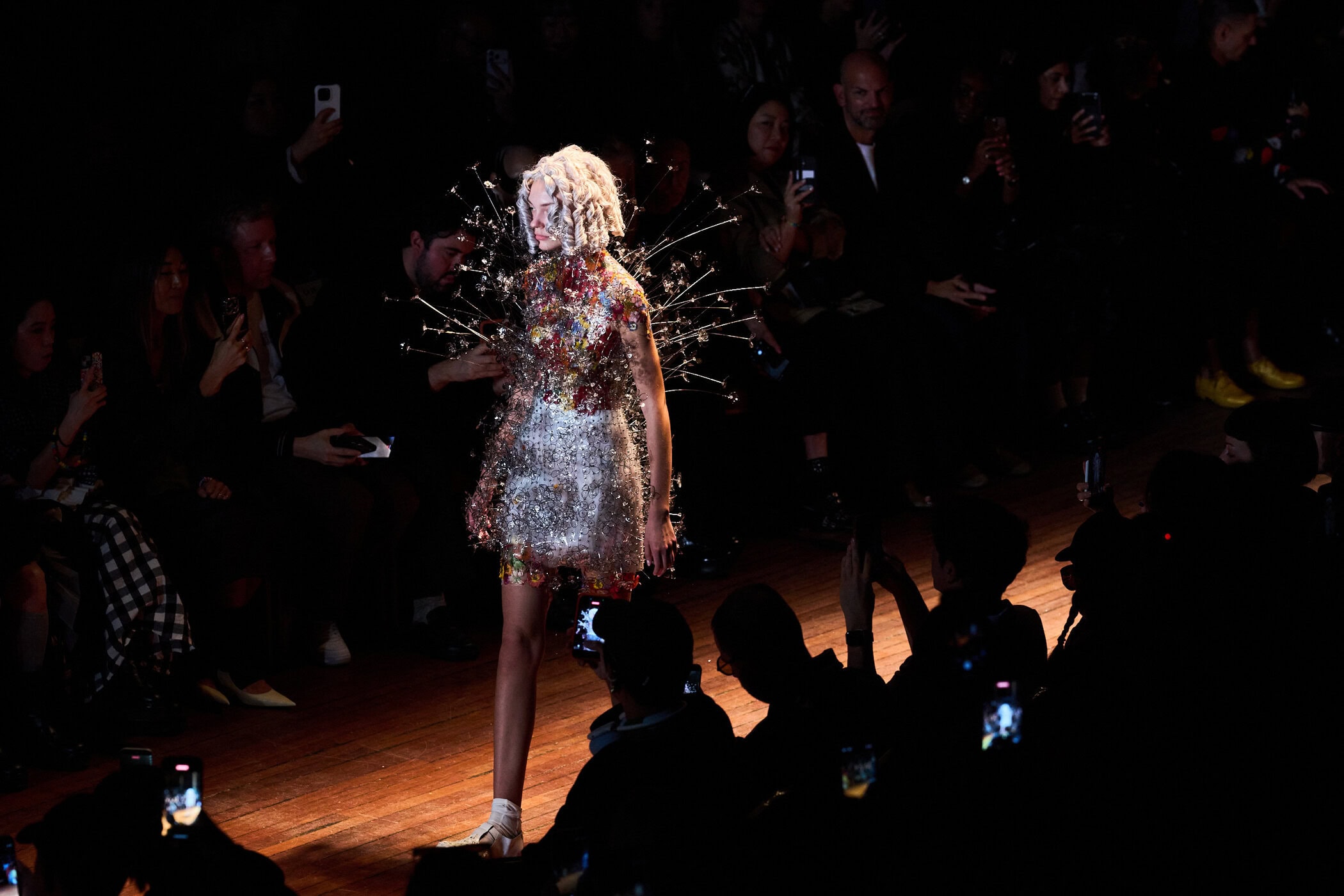 Noir Kei Ninomiya Spring 2027 Fashion Show Atmosphere