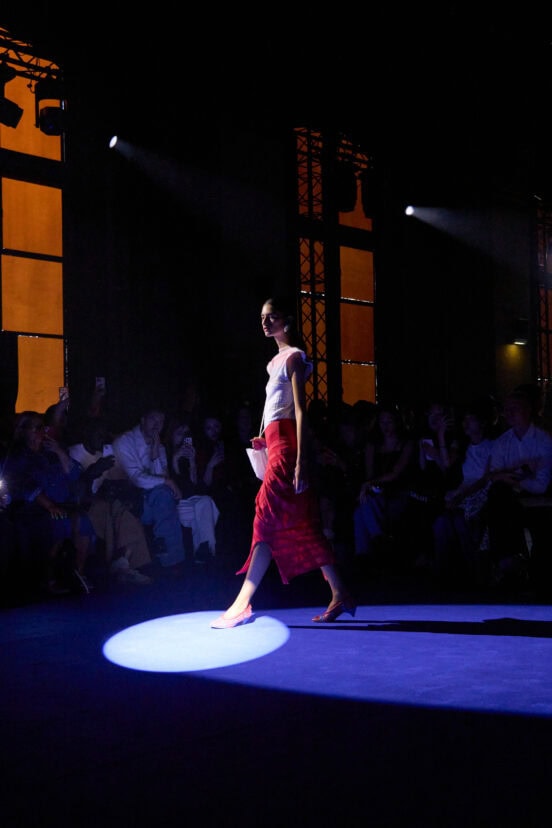 Kiko Kostadinov Spring 2027 Fashion Show Atmosphere