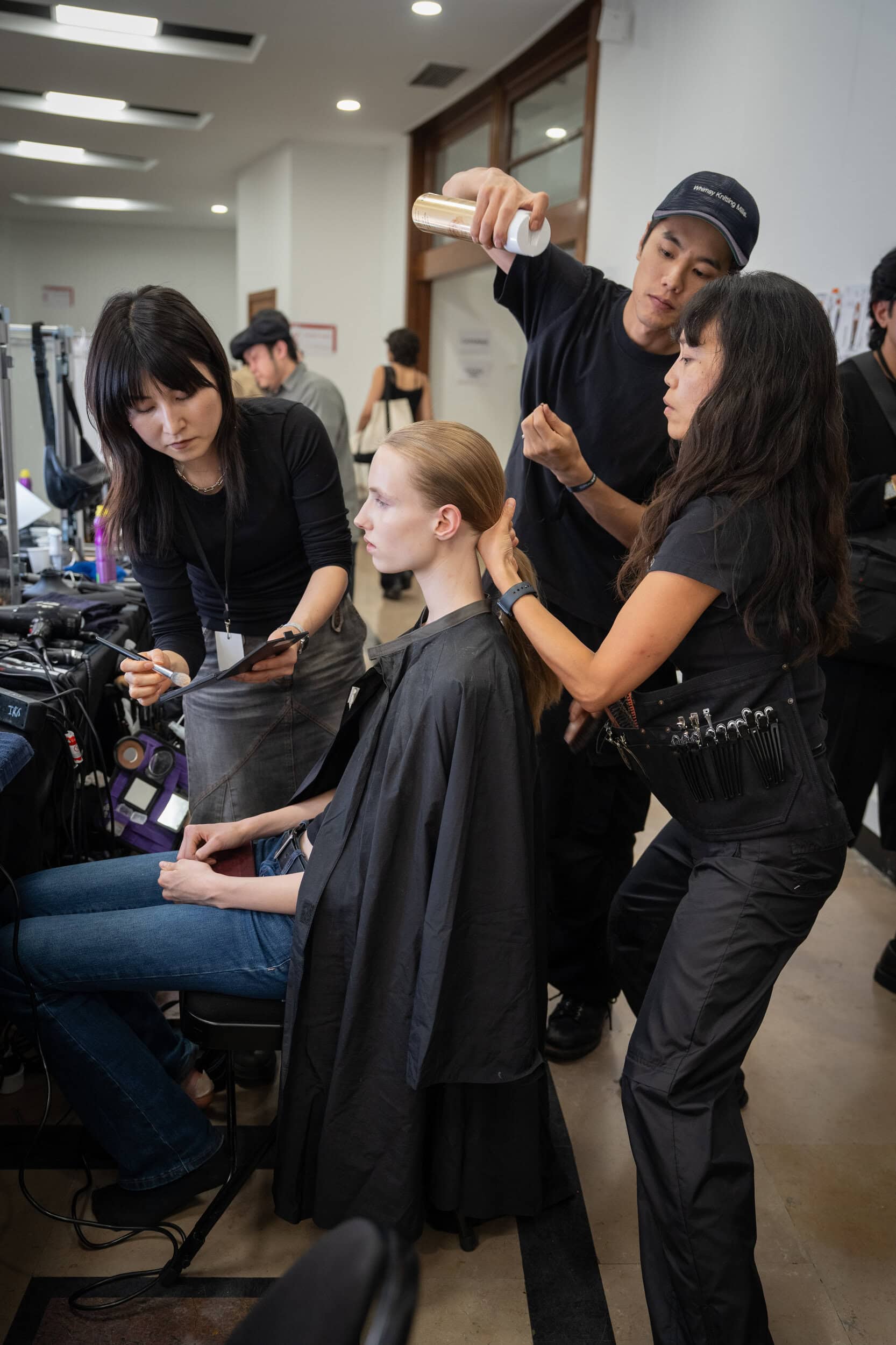 Kiko Kostadinov Spring 2027 Fashion Show Backstage